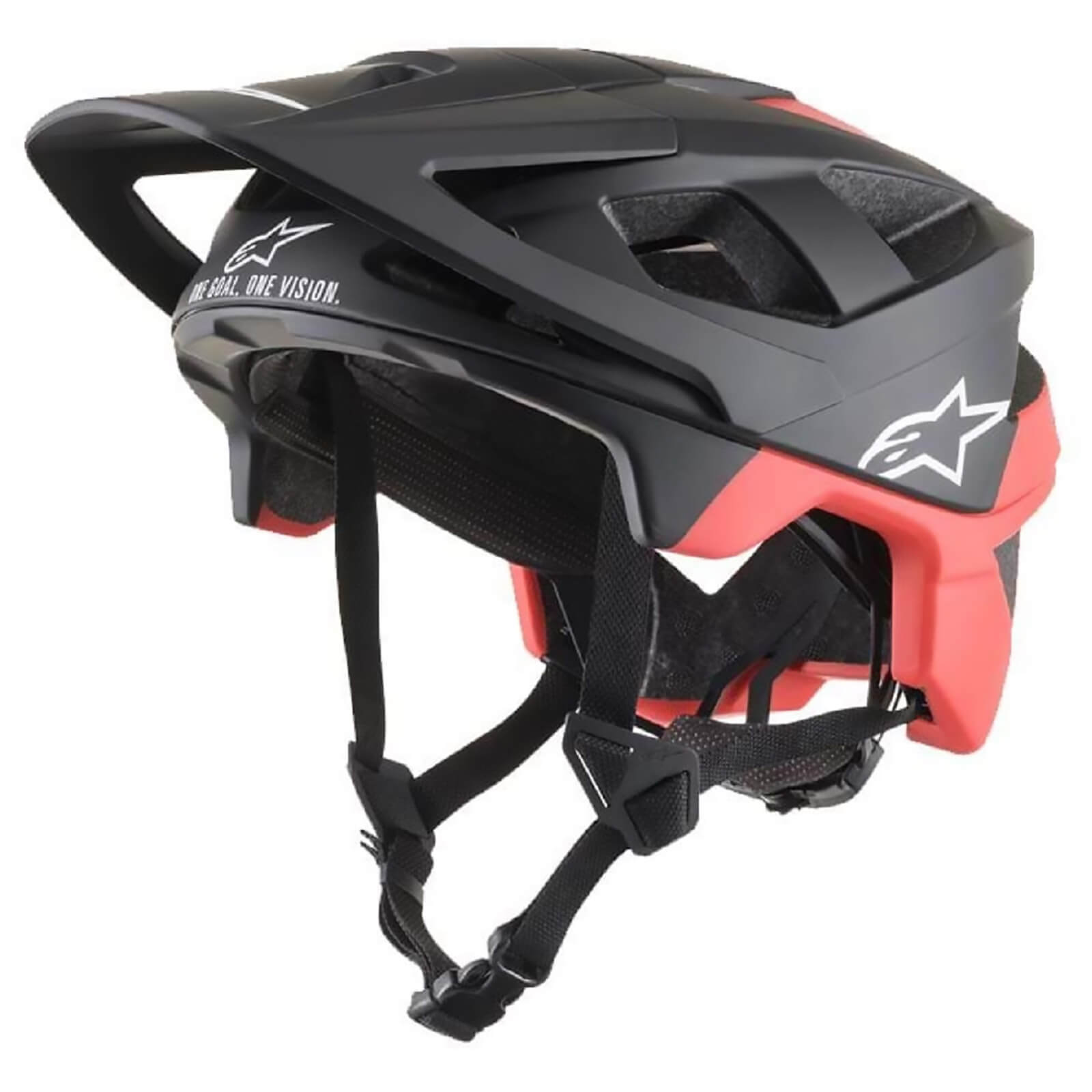 Alpinestars Vector Pro MTB Helmet - Small - Atom Black/Red Matt