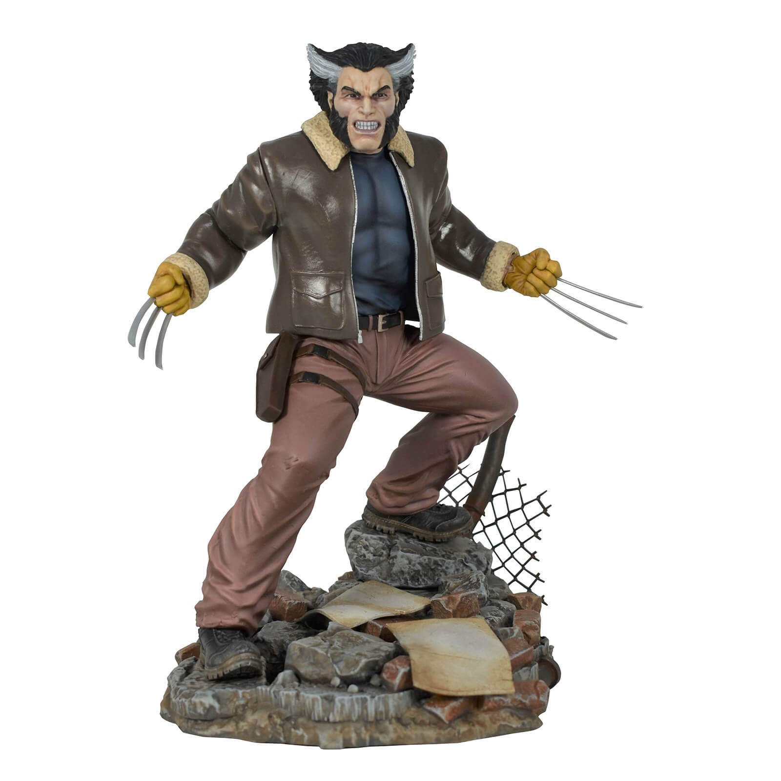 Diamond Select Marvel Gallery PVC Figure - Comic Days Of Future Past Wolverine