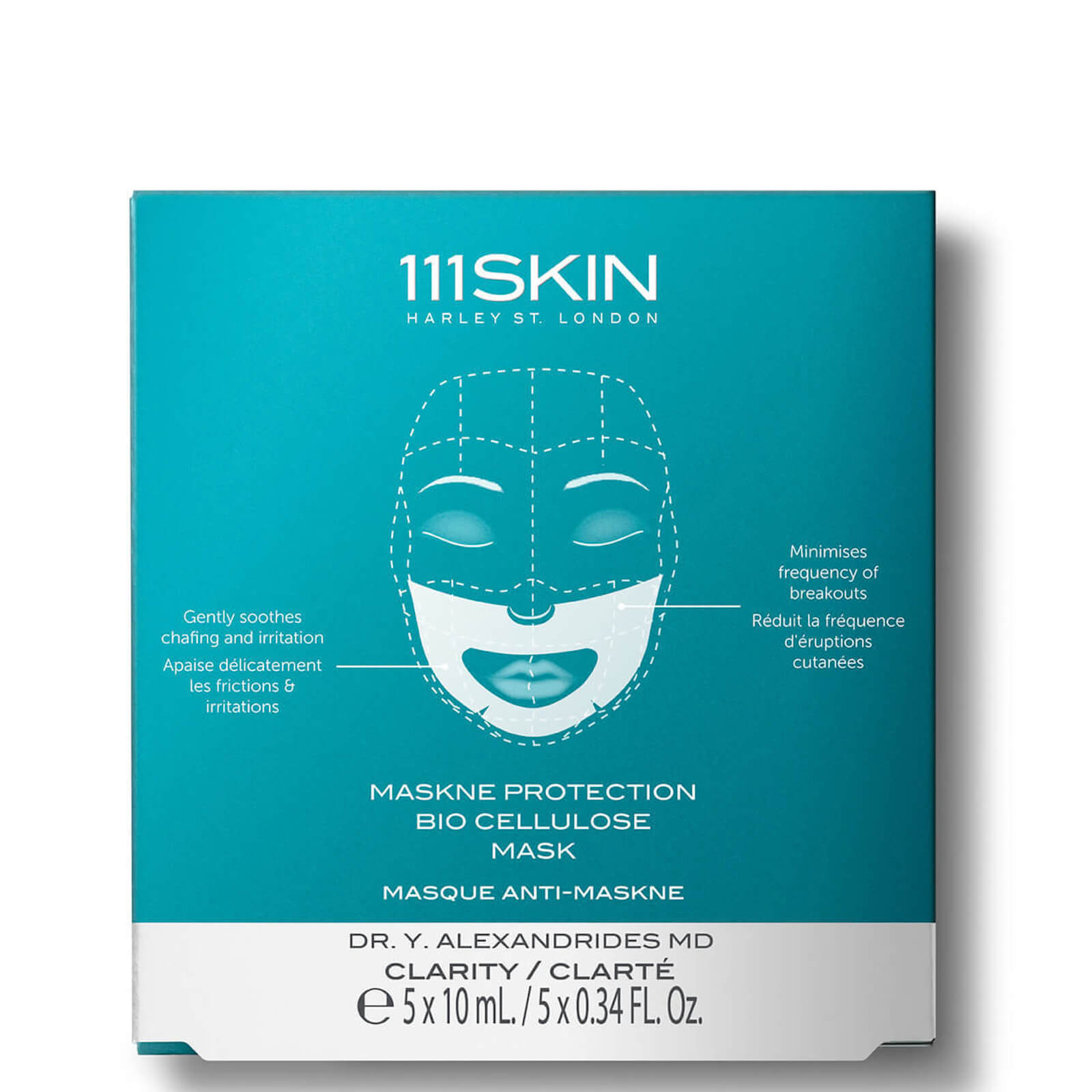 

111SKIN Maskne Protection Biocellulose Mask Box