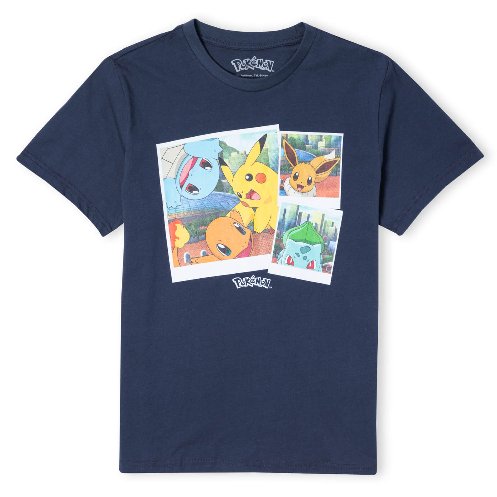 

Pokémon Walking Along The Waterfront Unisex T-Shirt - Navy - XL