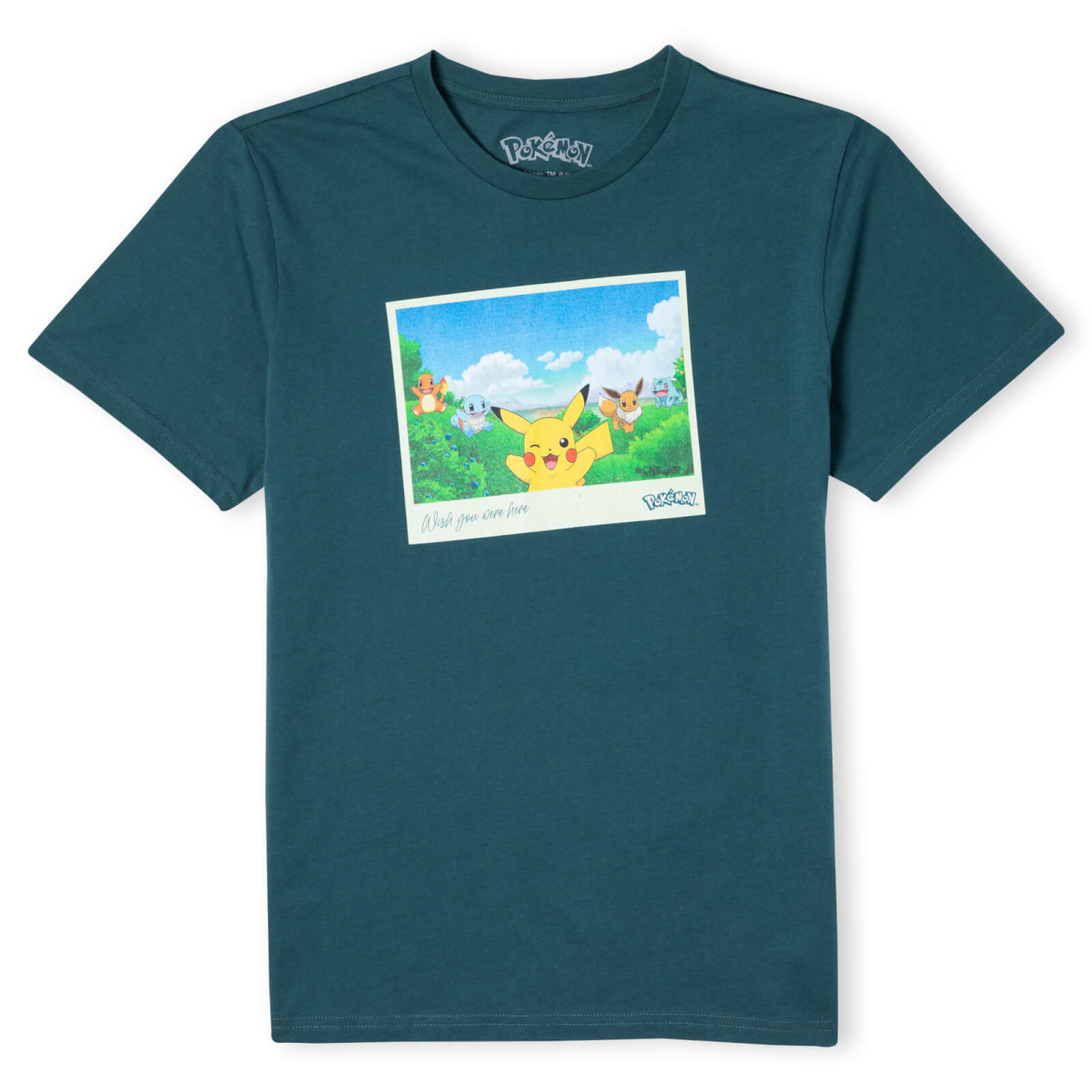 

Pokémon Wish You Were Here Unisex T-Shirt - Green - XL