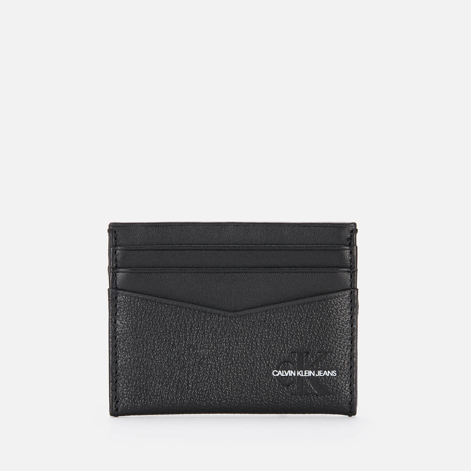 Calvin Klein Jeans Men's Micro Pebble Cardholder - Black