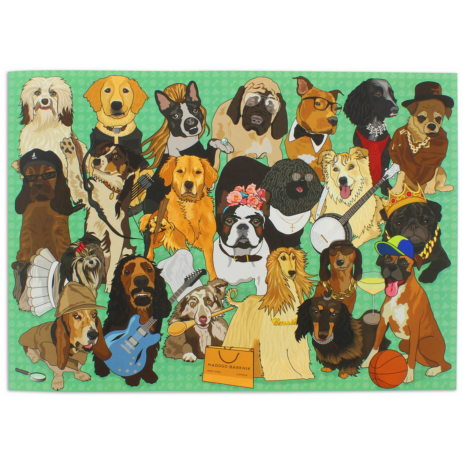 Celebri Dogs Jigsaw Puzzle