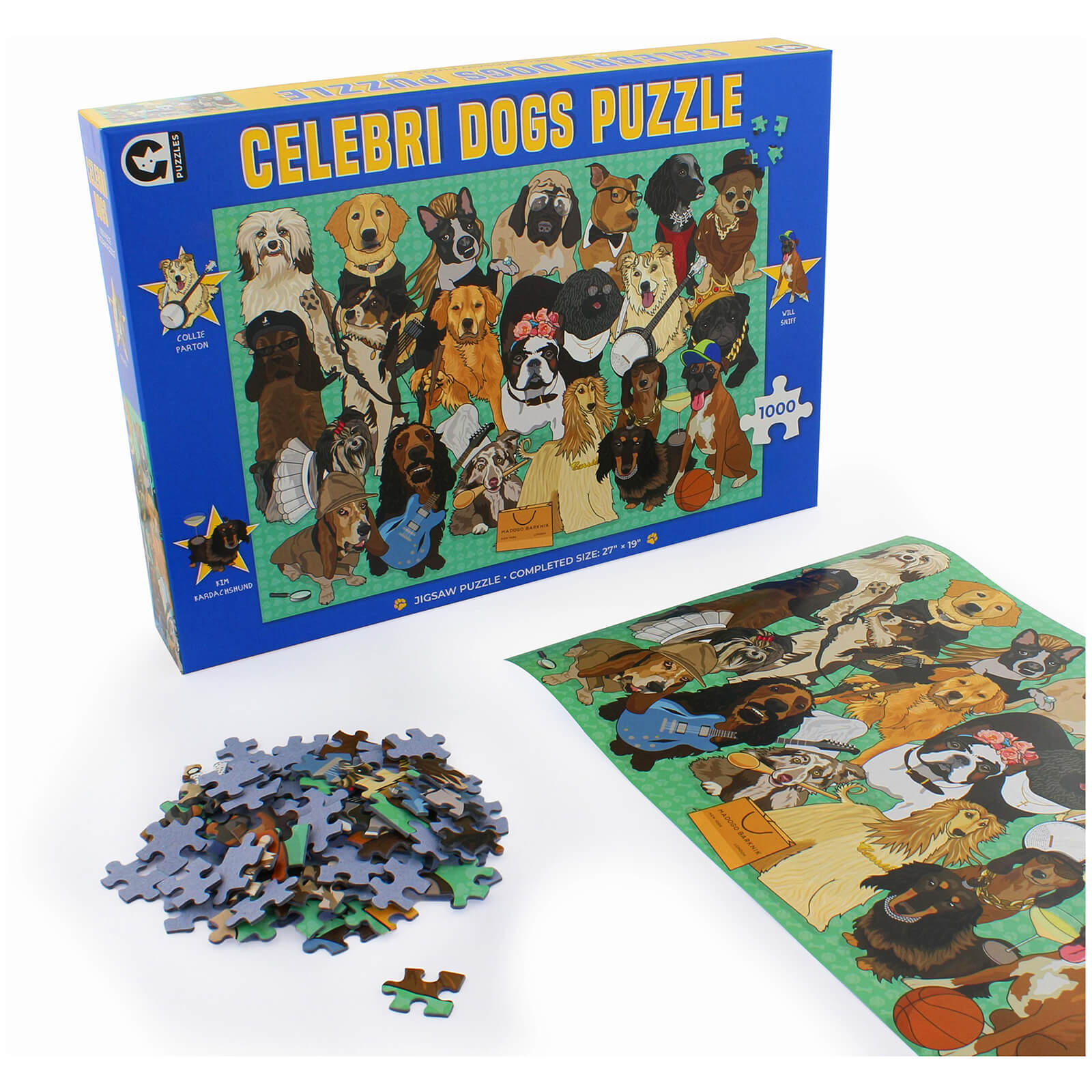 Image of Celebri Dogs Jigsaw Puzzle
