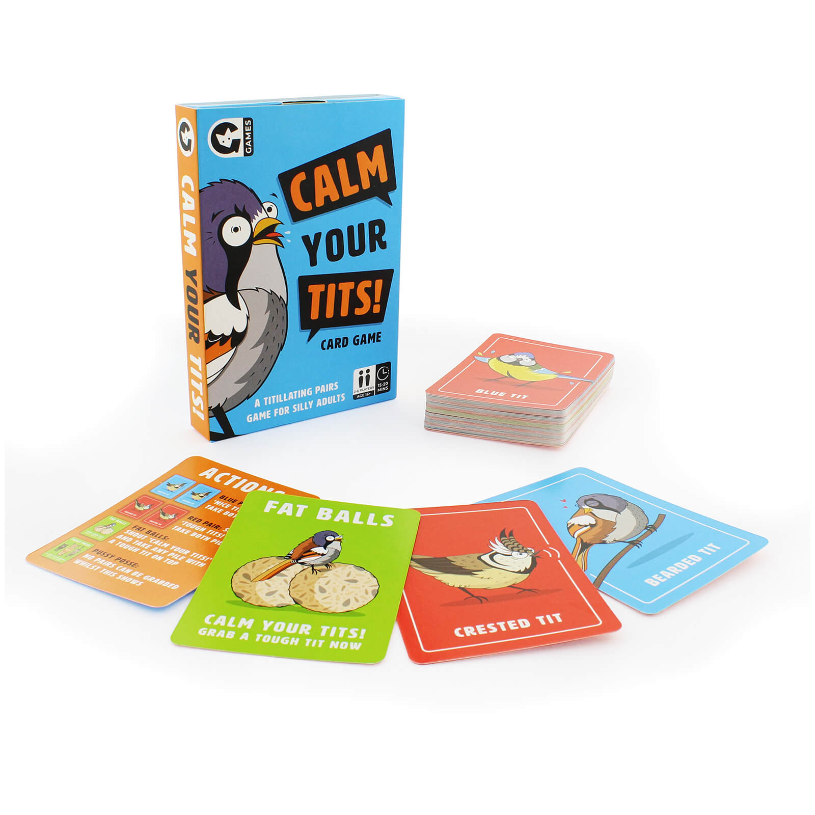 Image of Calm Your Tits Card Game
