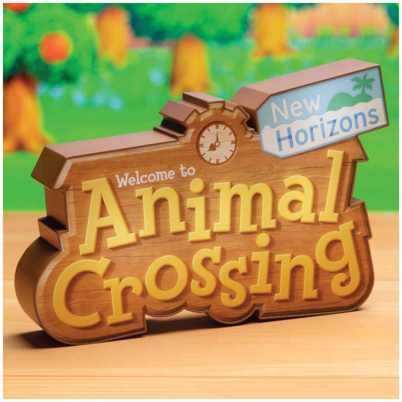 Image of Nintendo Animal Crossing Logo Light