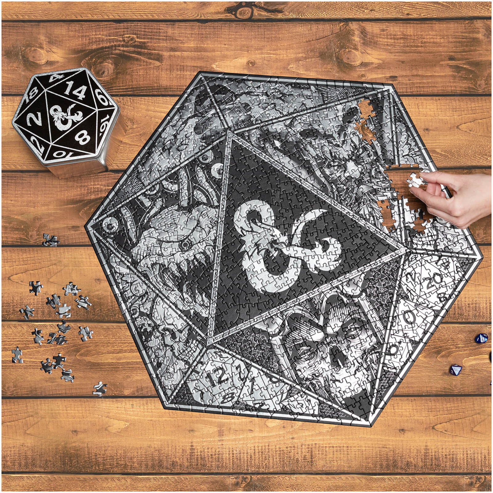 Dungeons and Dragons Jigsaw Puzzle - 750 Pieces