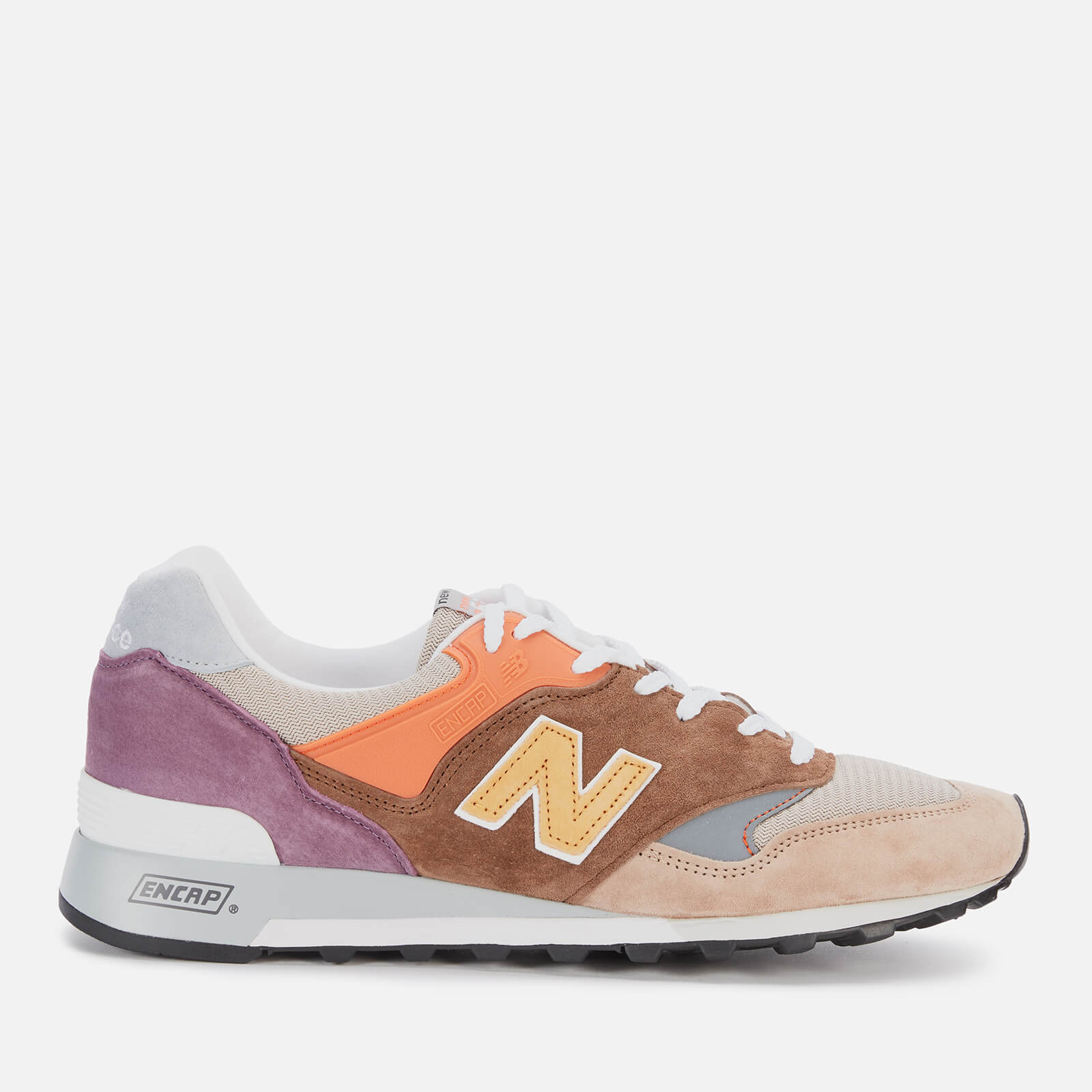 New Balance Men's Desaturated Pack 577 Trainers - Sand/Grey - UK 7
