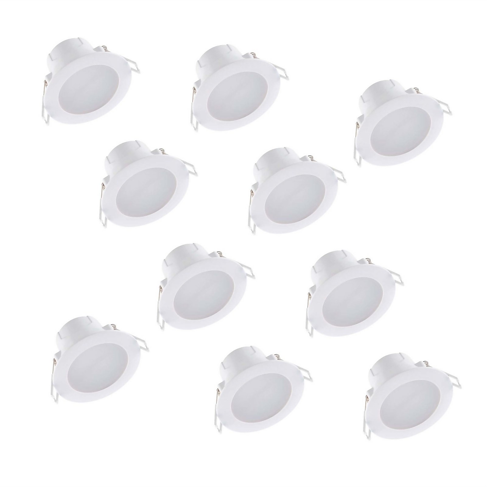 Photo of 7w Dimmable Tri-colour Pack Of 10 Led Downlights