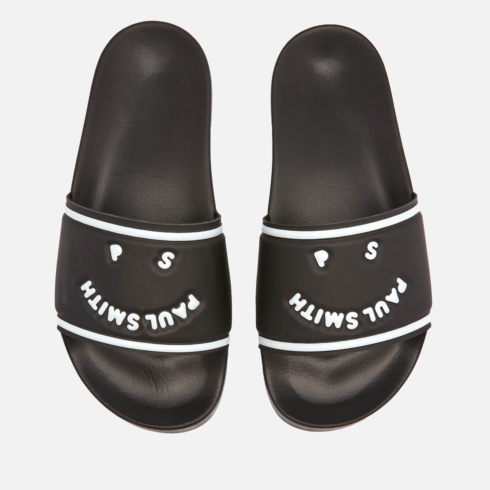 PS Paul Smith Men's Happy Summit Slide Sandals - Black - S