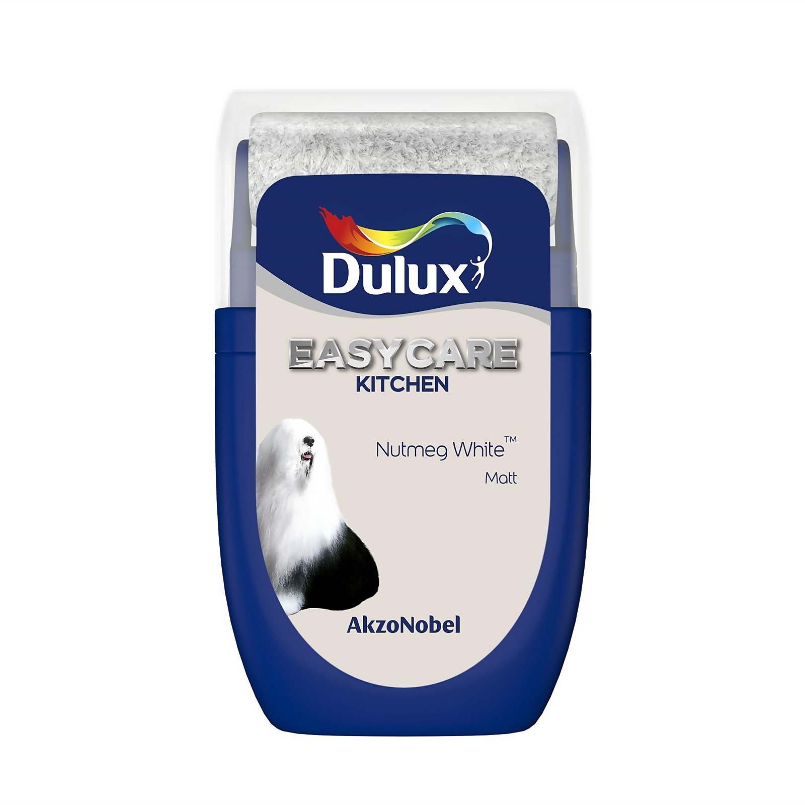 Photo of Dulux Easycare Kitchen Nutmeg White Tester Paint - 30ml