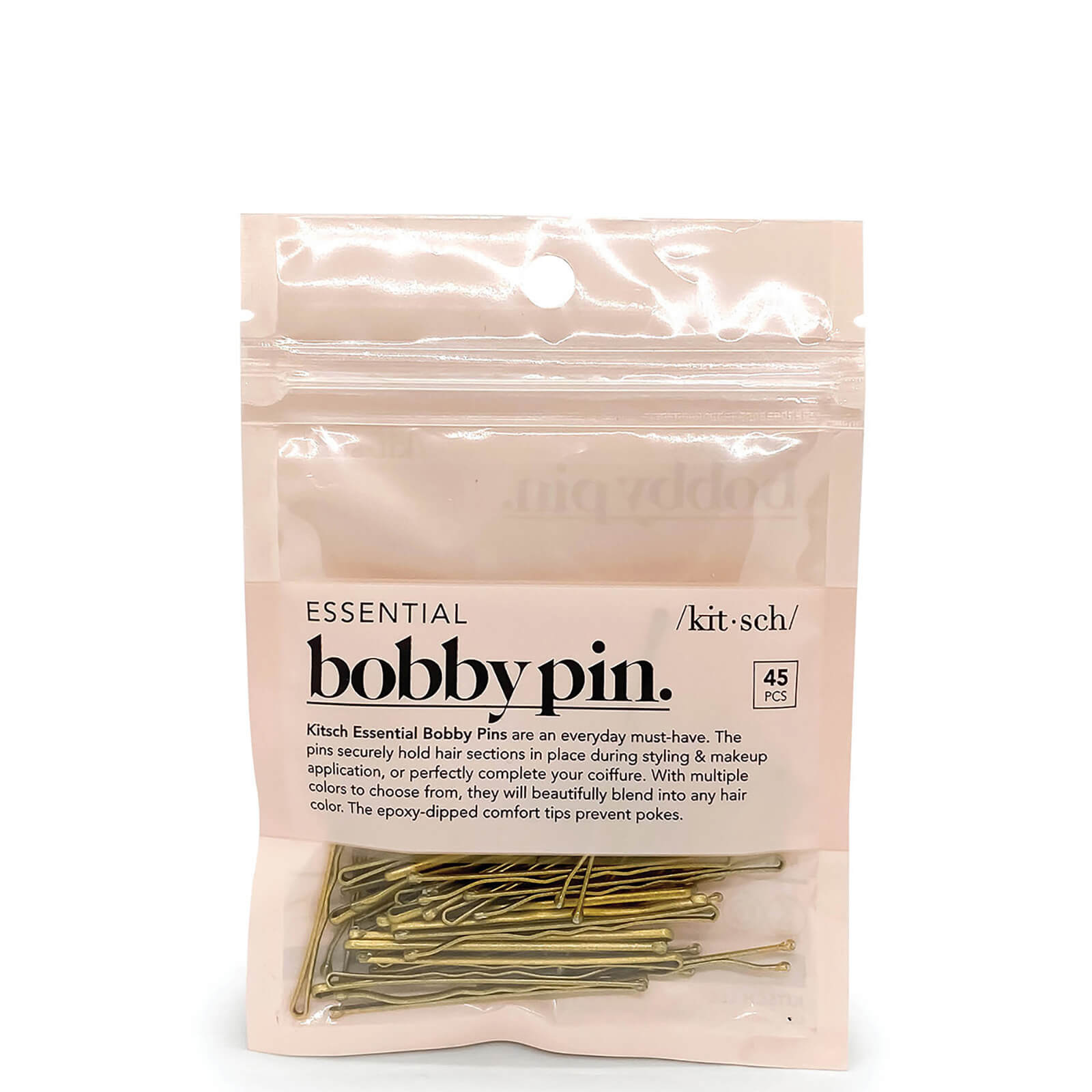 Kitsch Essential Bobby Pins (Various Colours) - Blonde