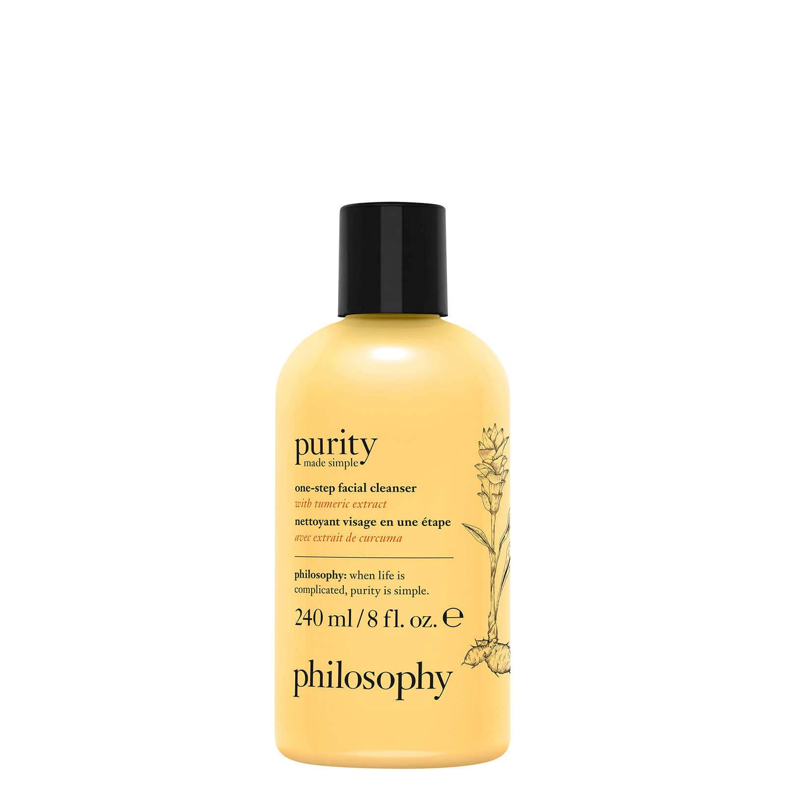 philosophy Exclusive Purity Facial Cleanser with Turmeric Extract 240ml lookfantastic.com imagine