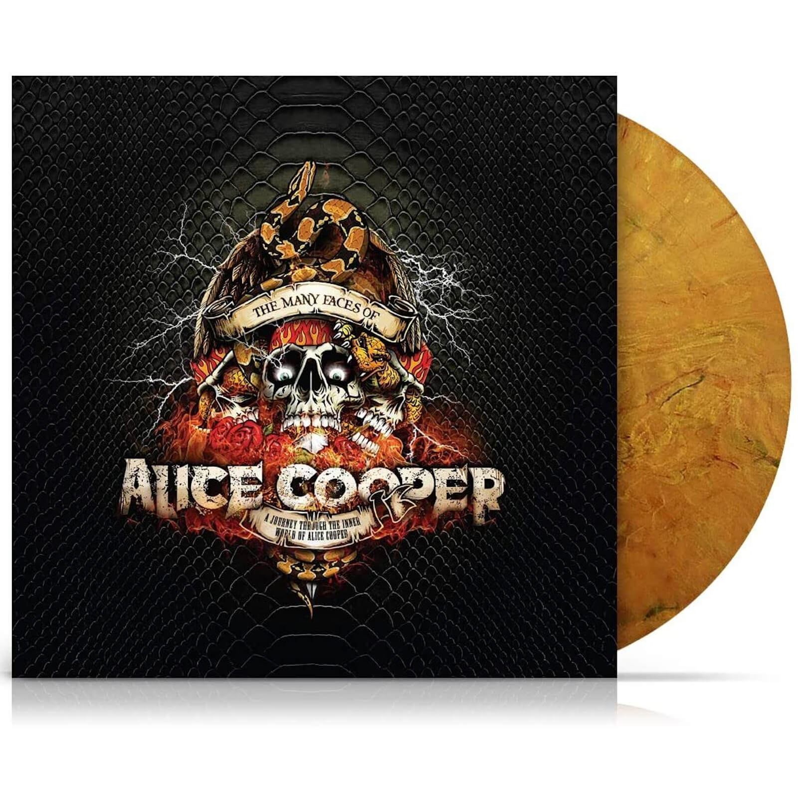 The Many Faces Of Alice Cooper (Opaque Splatter Marble Vinyl) 2LP
