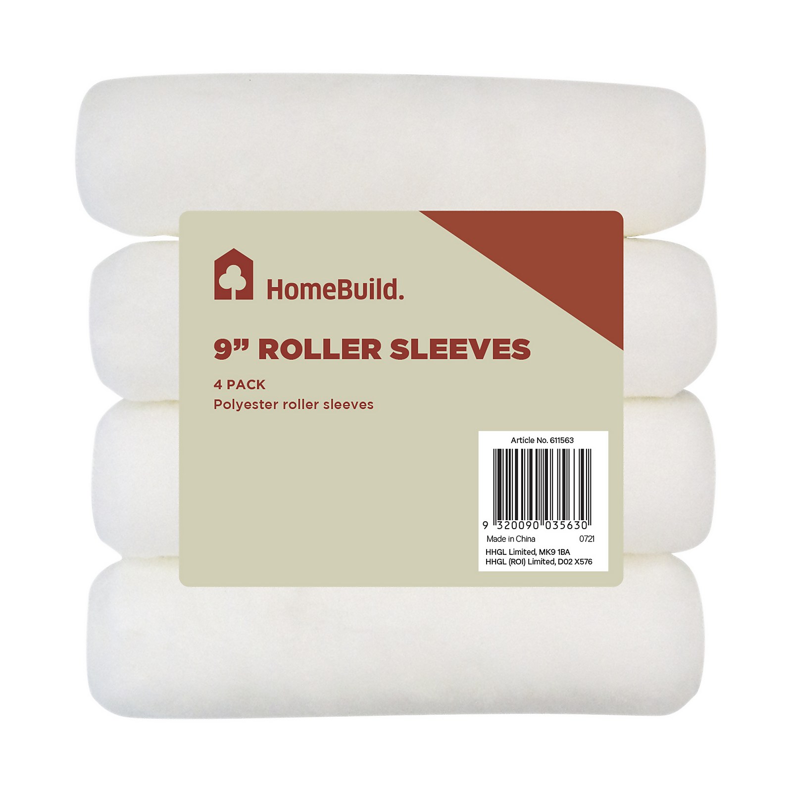 Photo of Homebuild 9 Roller Sleeve - 4 Pack