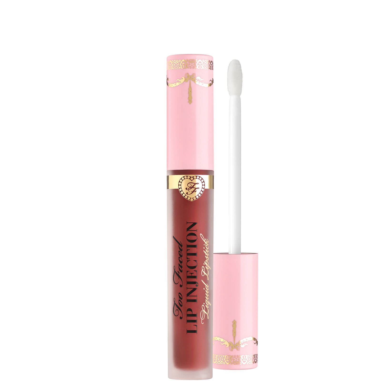 Too Faced Lip Injection Demi-Matte Liquid Lipstick 3ml (Various Shades) - Large & In Charge