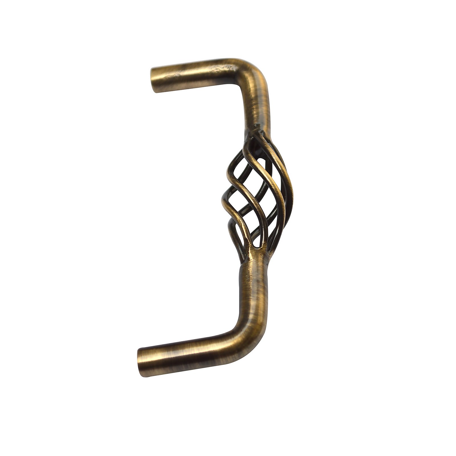 Photo of Twyford 96mm Steel Brass Cage Handle - 2 Pack