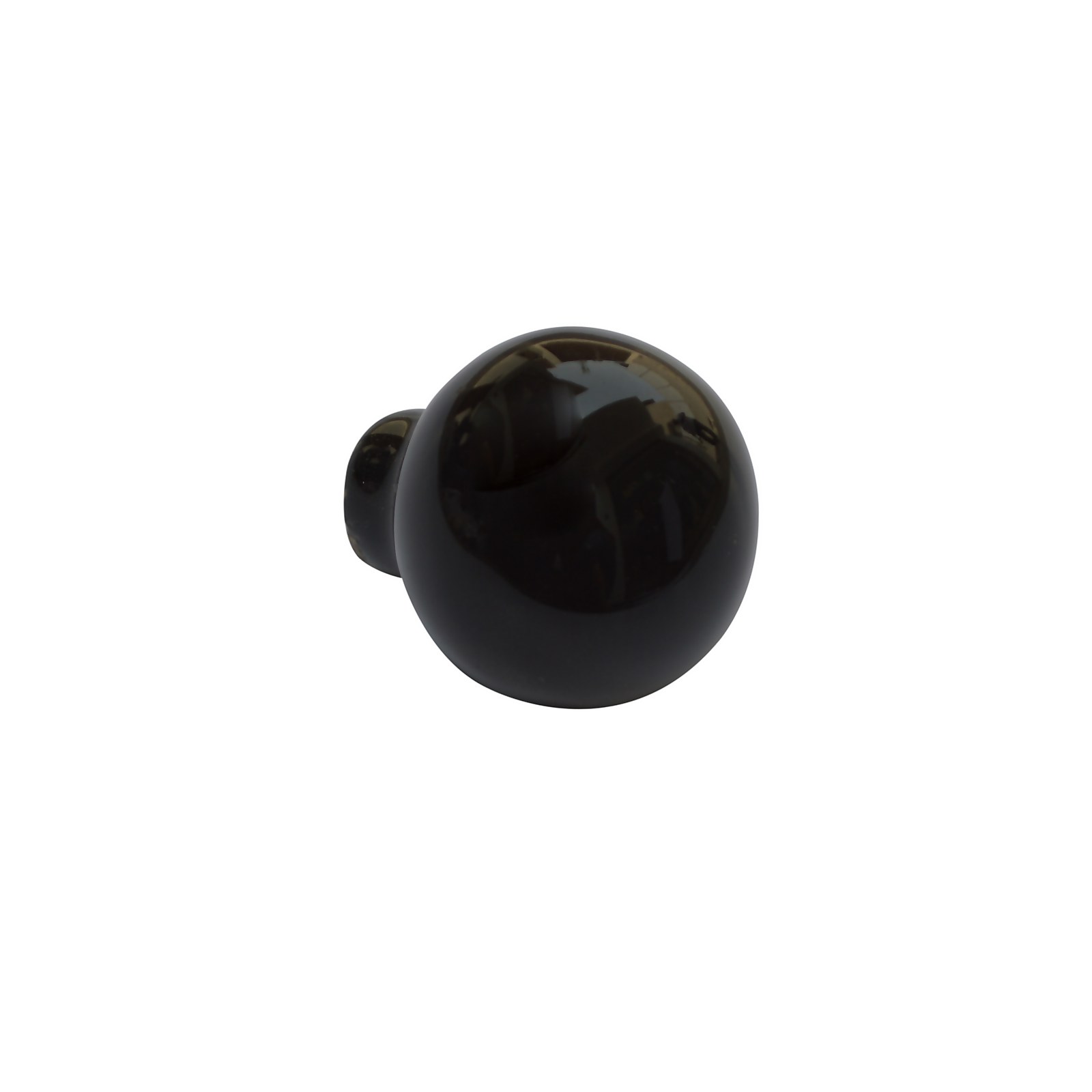 Photo of Arden 35mm Ceramic Black Cabinet Knob - 2 Pack