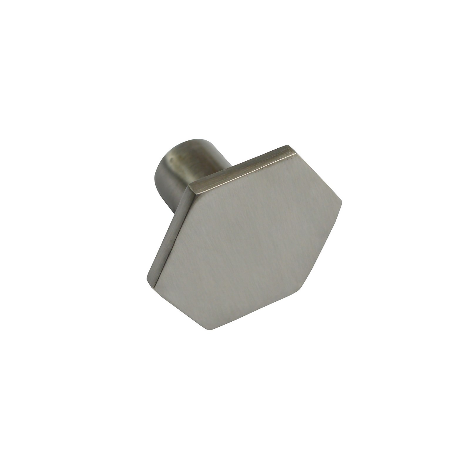 Photo of Havana 88mm Zinc Nickel Hexagonal Knob - 2 Pack