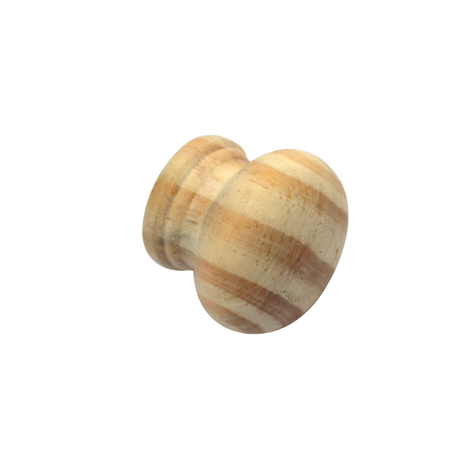 Photo of Pine 128mm Wooden Natural Cabinet Knob - 2 Pack