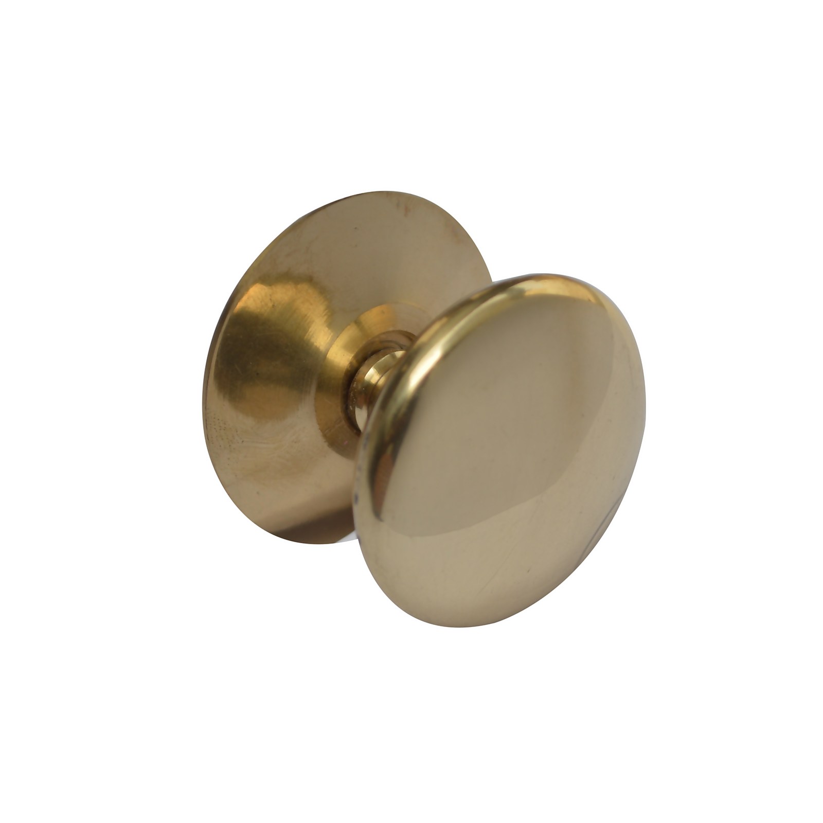 Photo of Victorian 38mm Polished Brass Cabinet Knob - 2 Pack