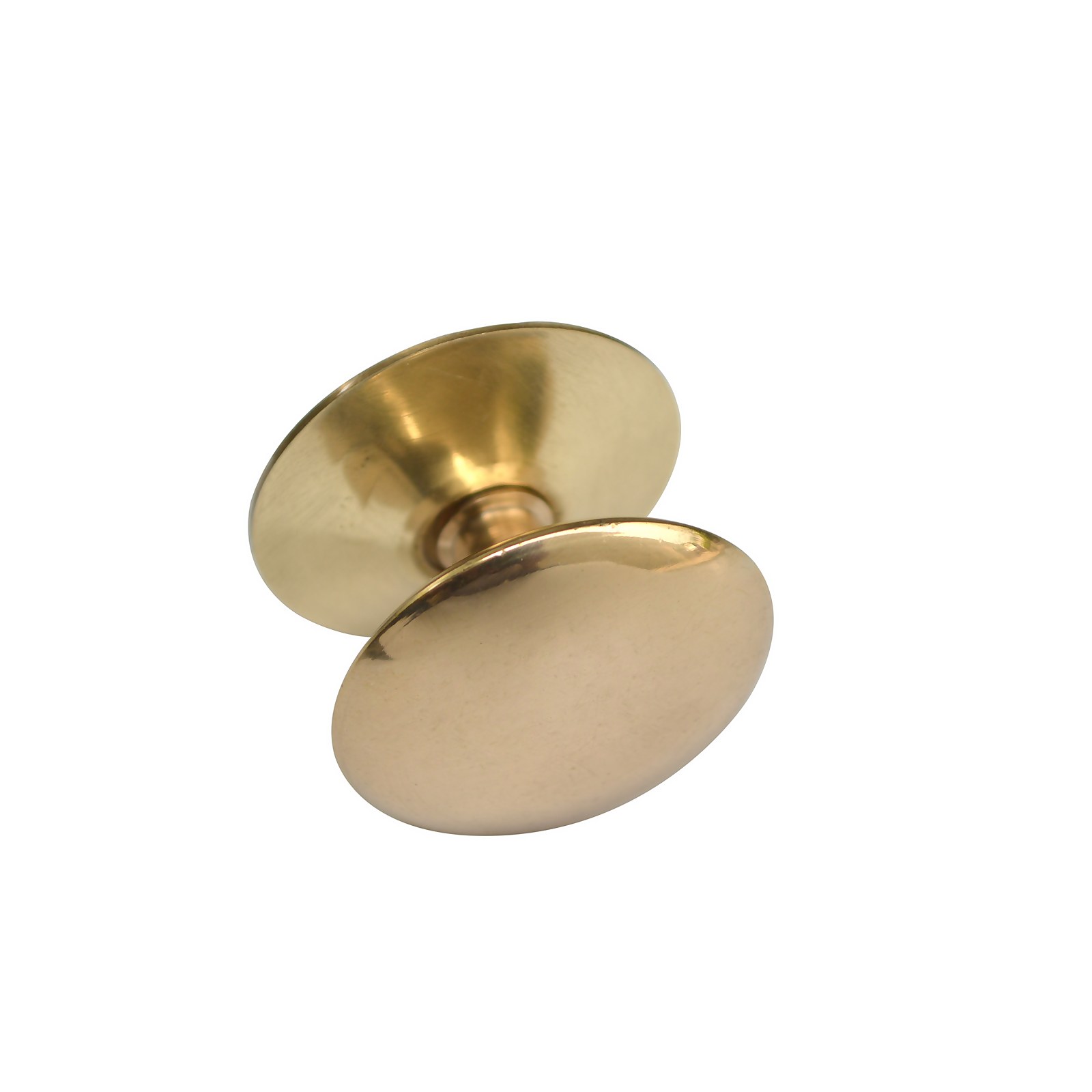 Photo of Victorian 38mm Polished Brass Cabinet Knob - 6 Pack