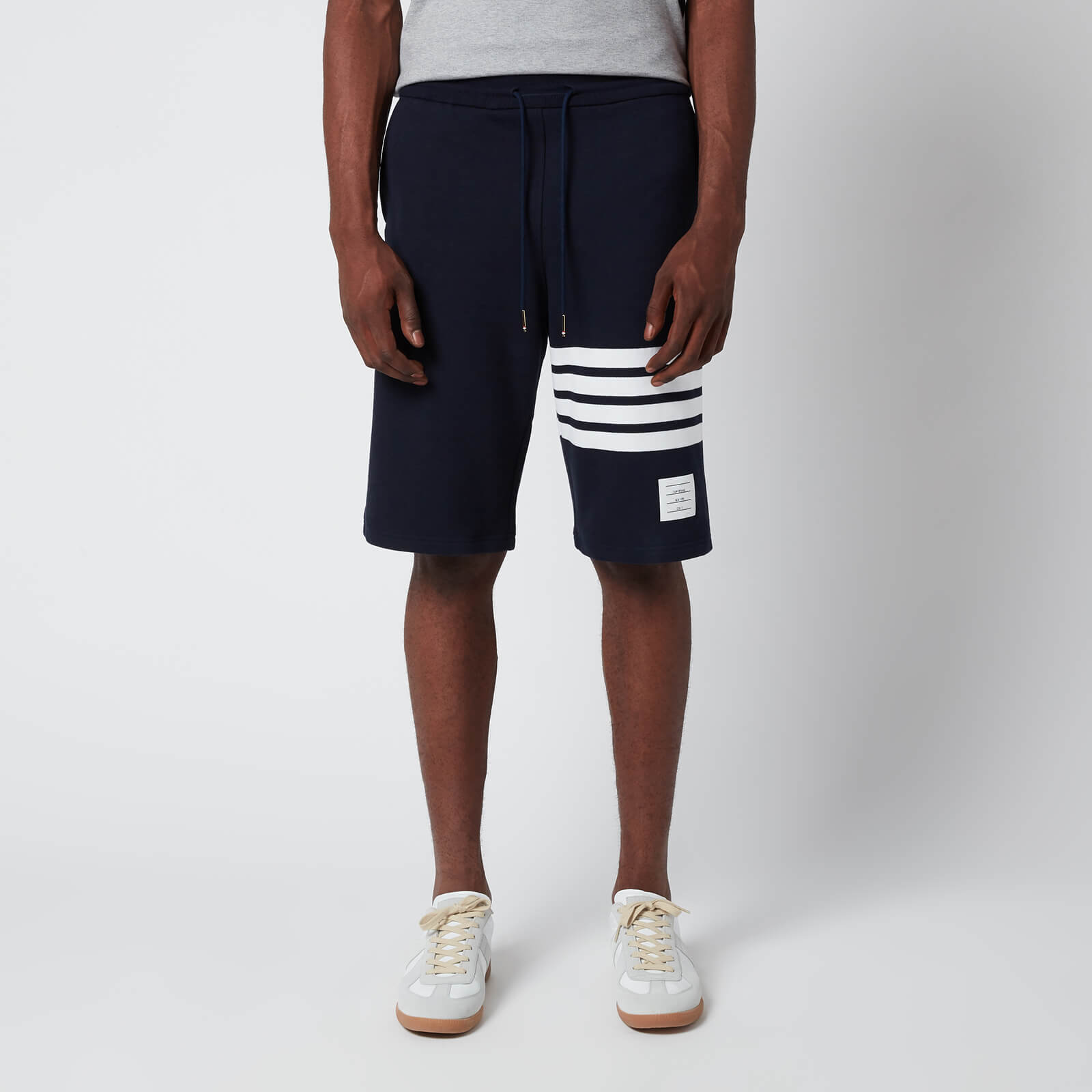 Thom Browne Men's 4-Bar Classic Sweat Shorts - Navy - 5/XXL