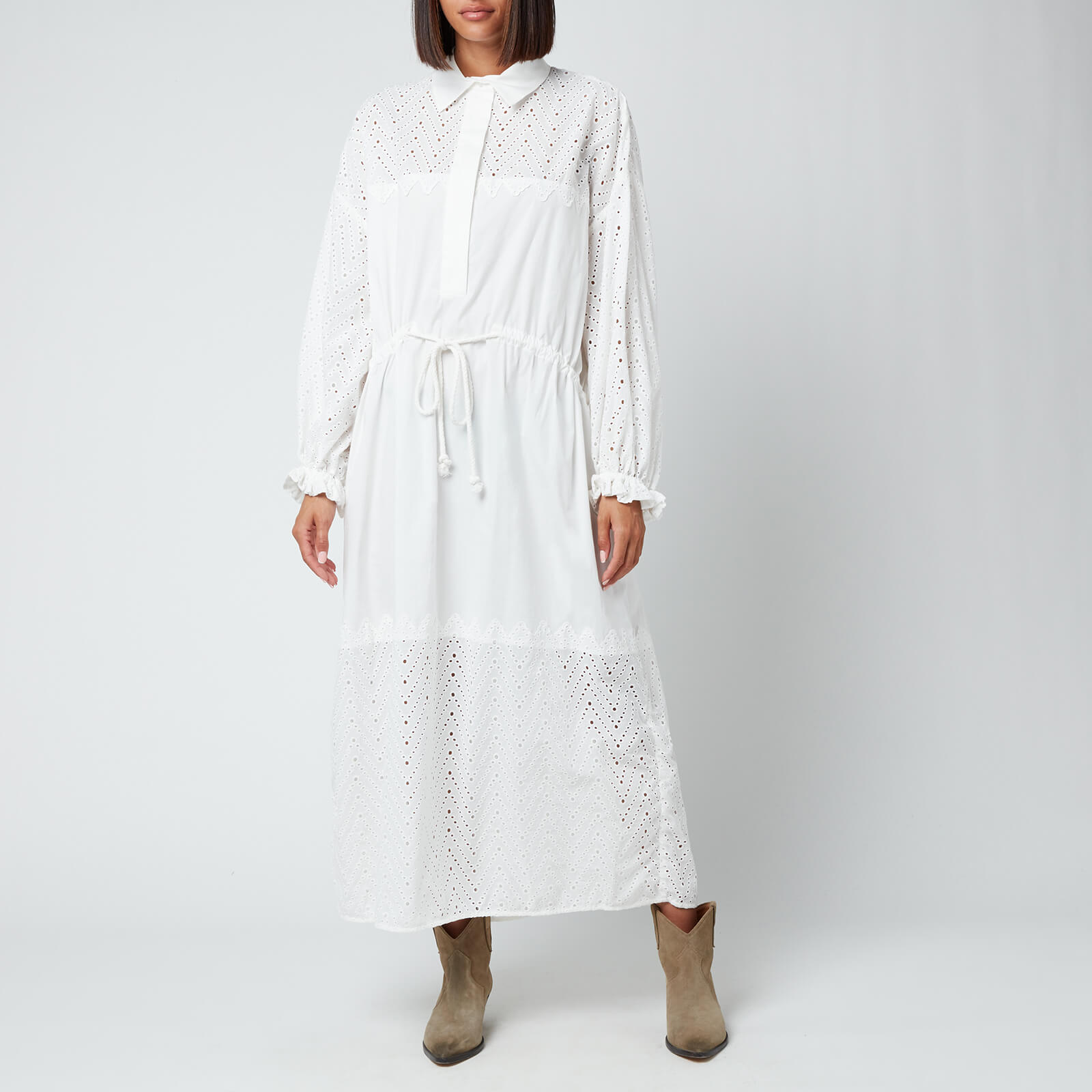 Munthe Women's Palmira Dress - White - EU 36/UK 8