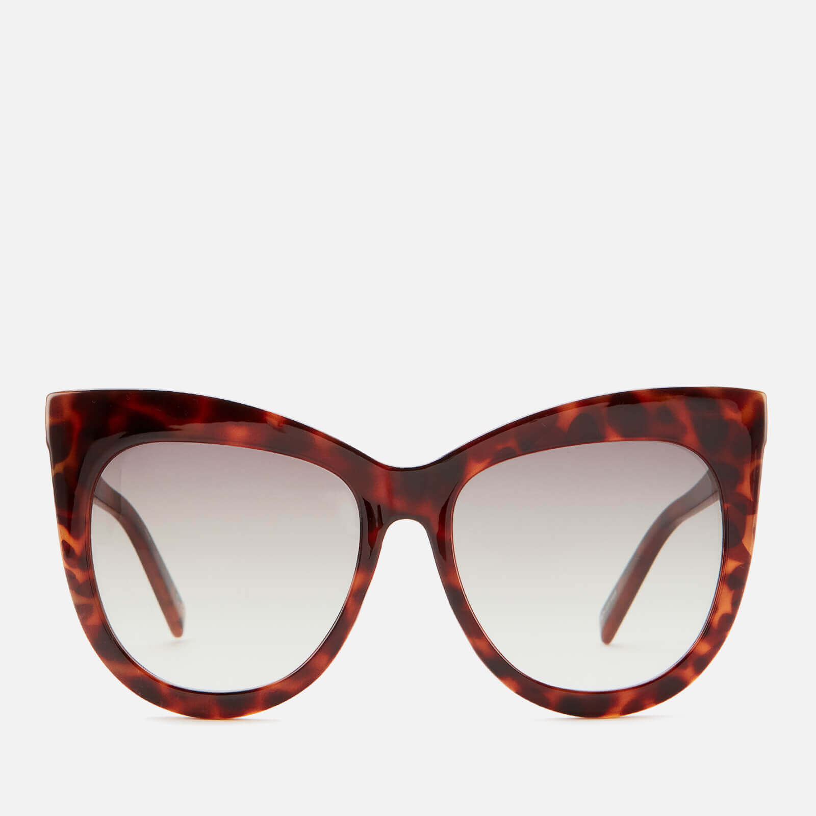 Le Specs Women's Hidden Treasure Cat Eye Sunglasses - Tort