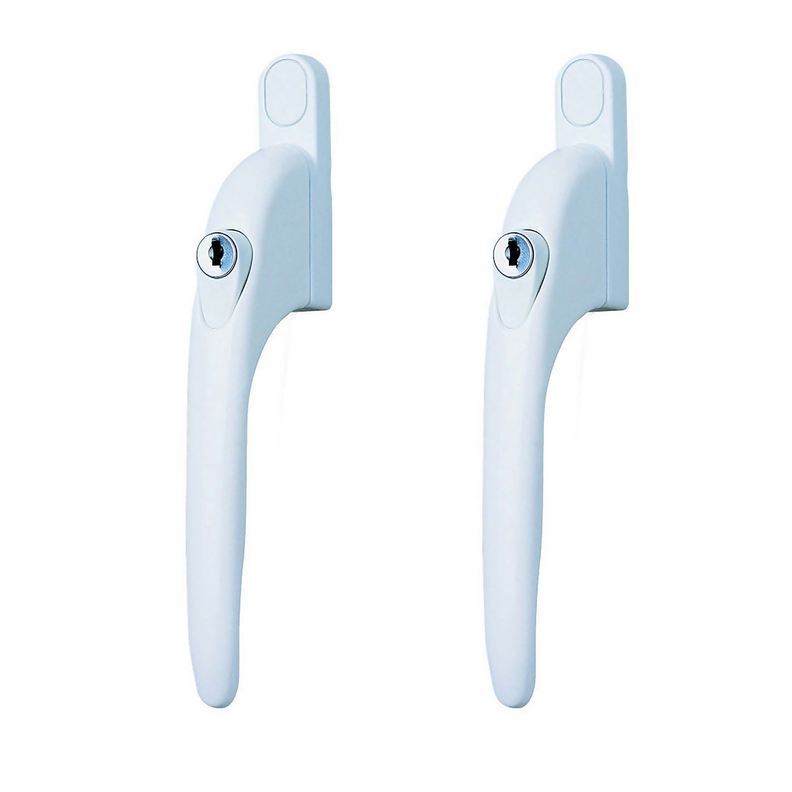 Photo of Yale Pack Of 2 Pvcu Replacement Window Handle - White