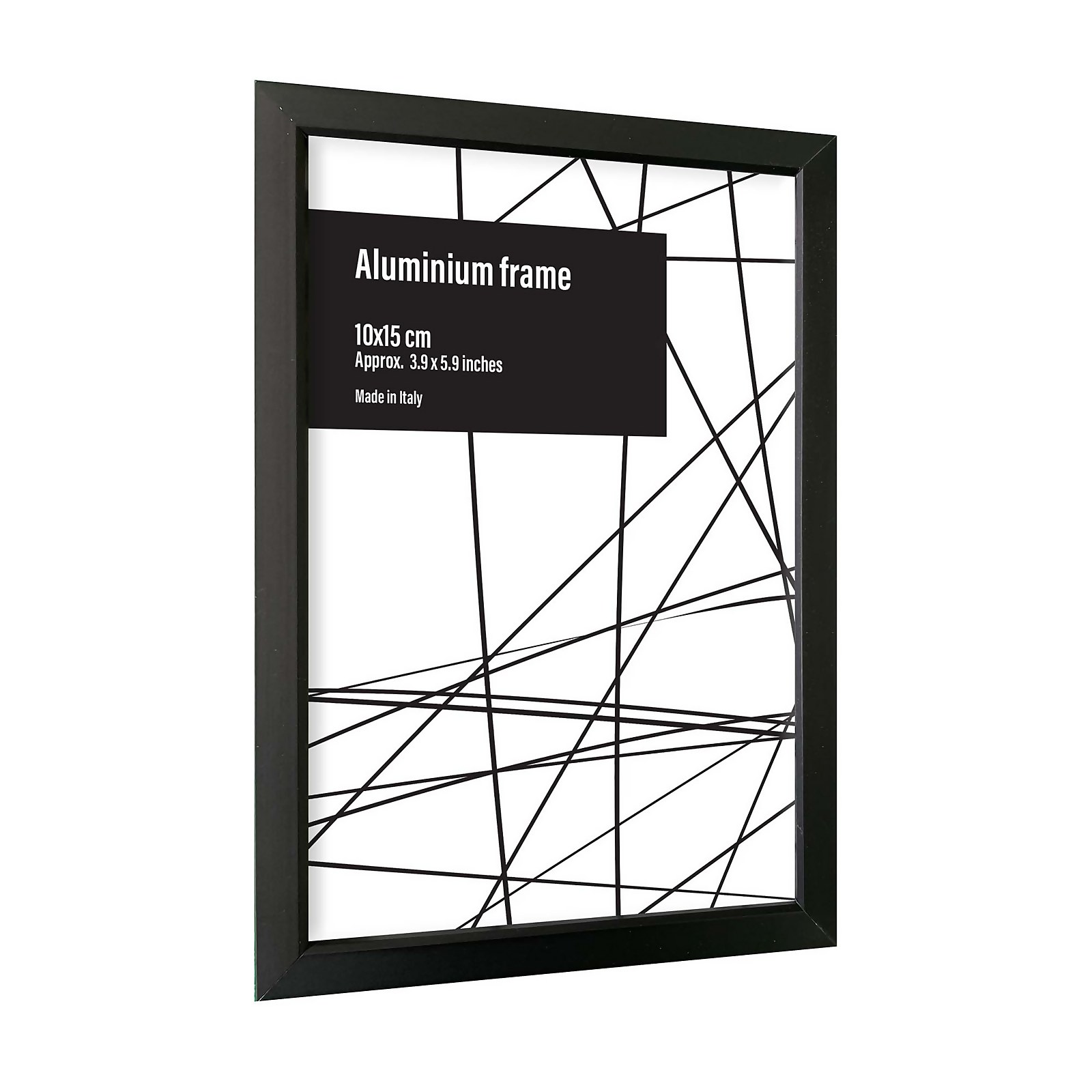 Photo of Aluminium Photo Frame - Set Of 2 10x15cm - Black