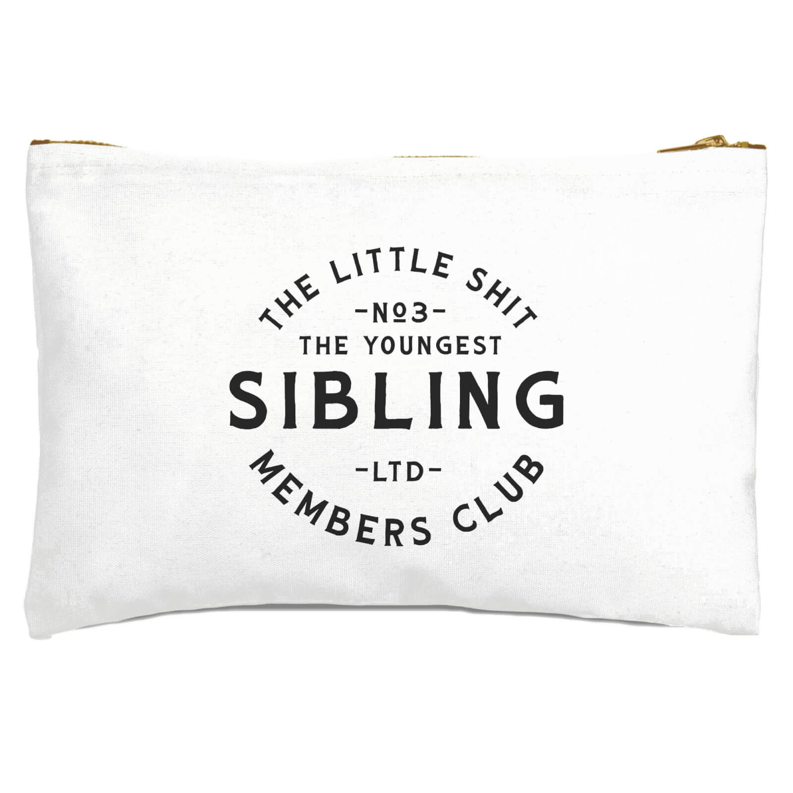 The Youngest Sibling Little Shit Zipped Pouch