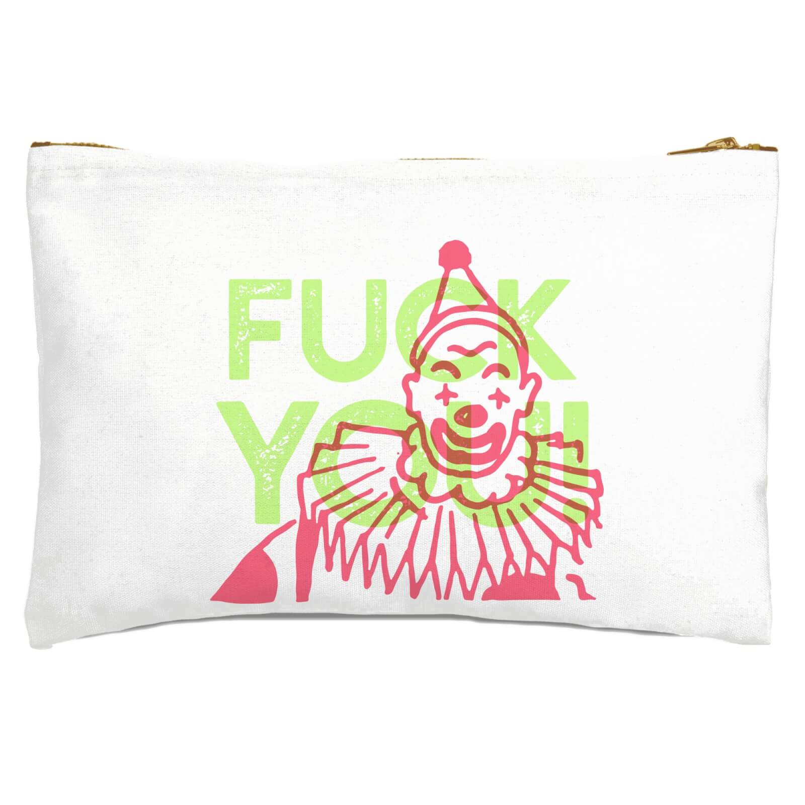 Fuck You Clown Zipped Pouch