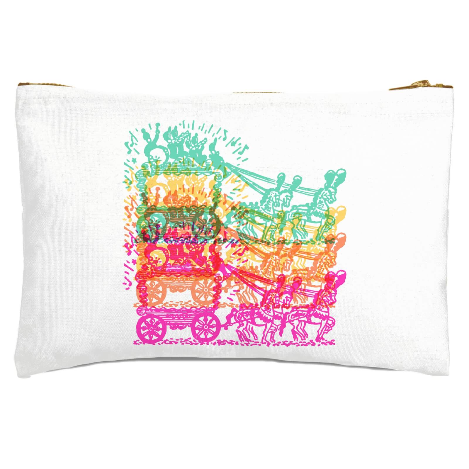Circus Parade Zipped Pouch