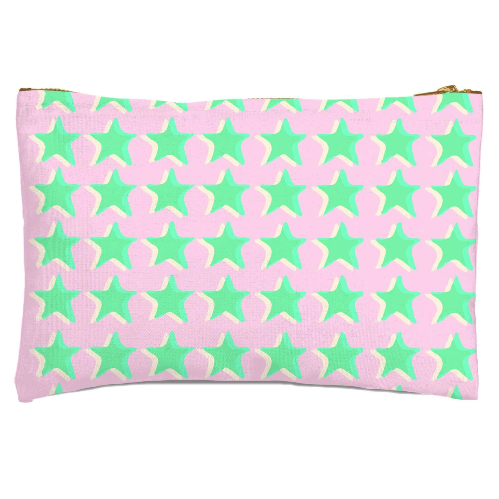 Riso Print Stars Zipped Pouch