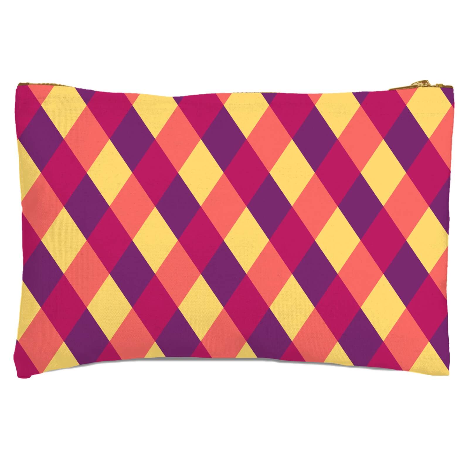 Circus Pattern Zipped Pouch