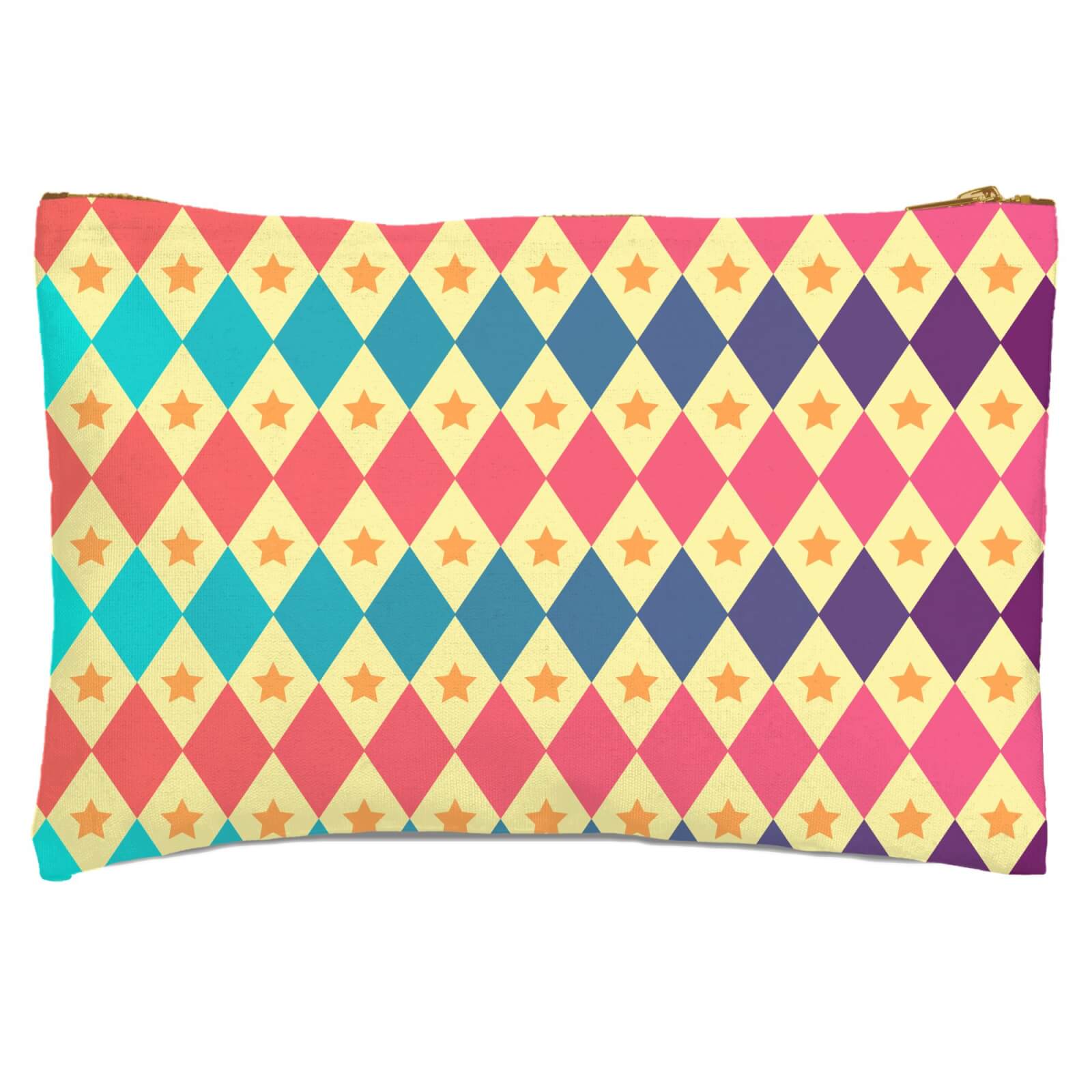 Big Top Pattern Zipped Pouch