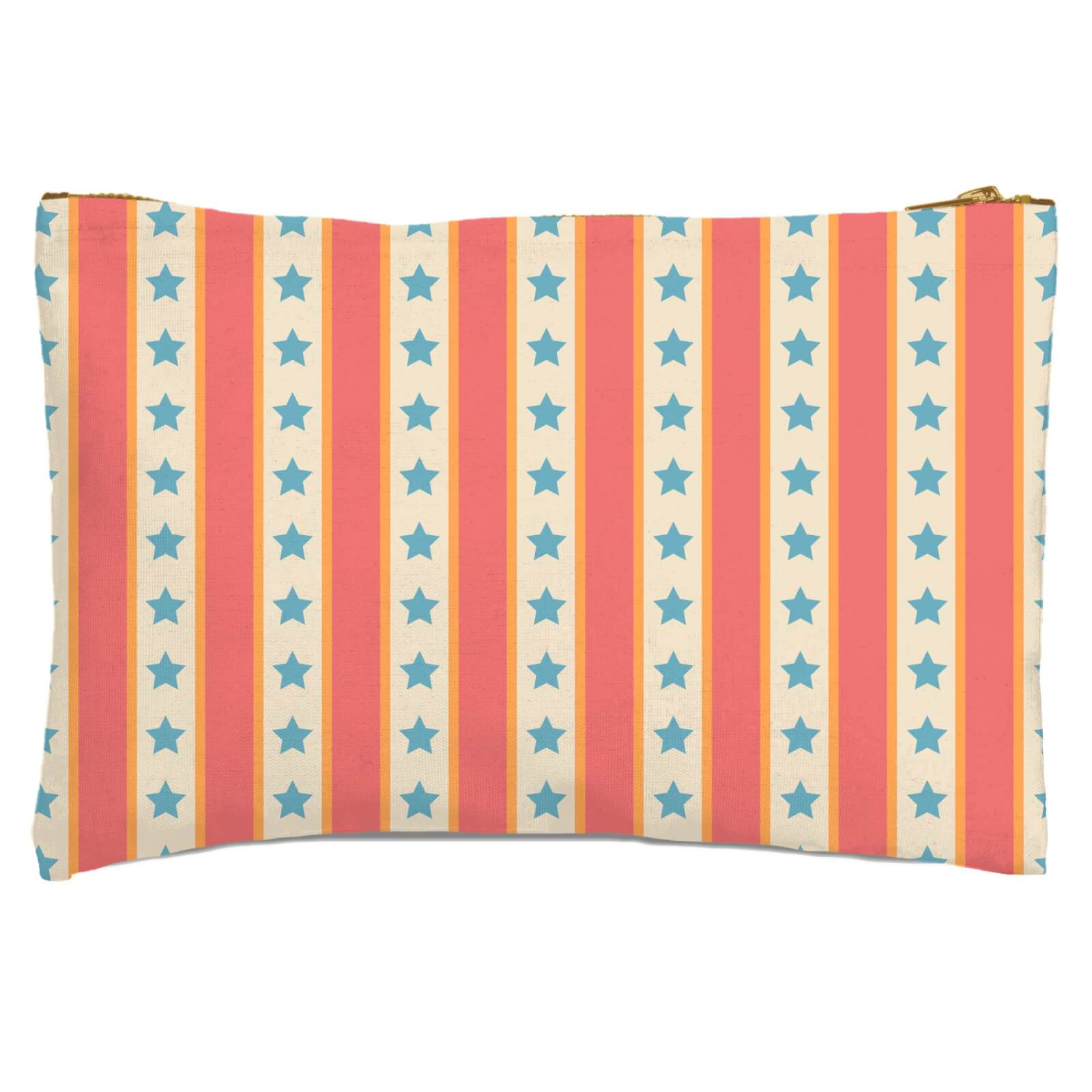 Carnival Pattern Zipped Pouch