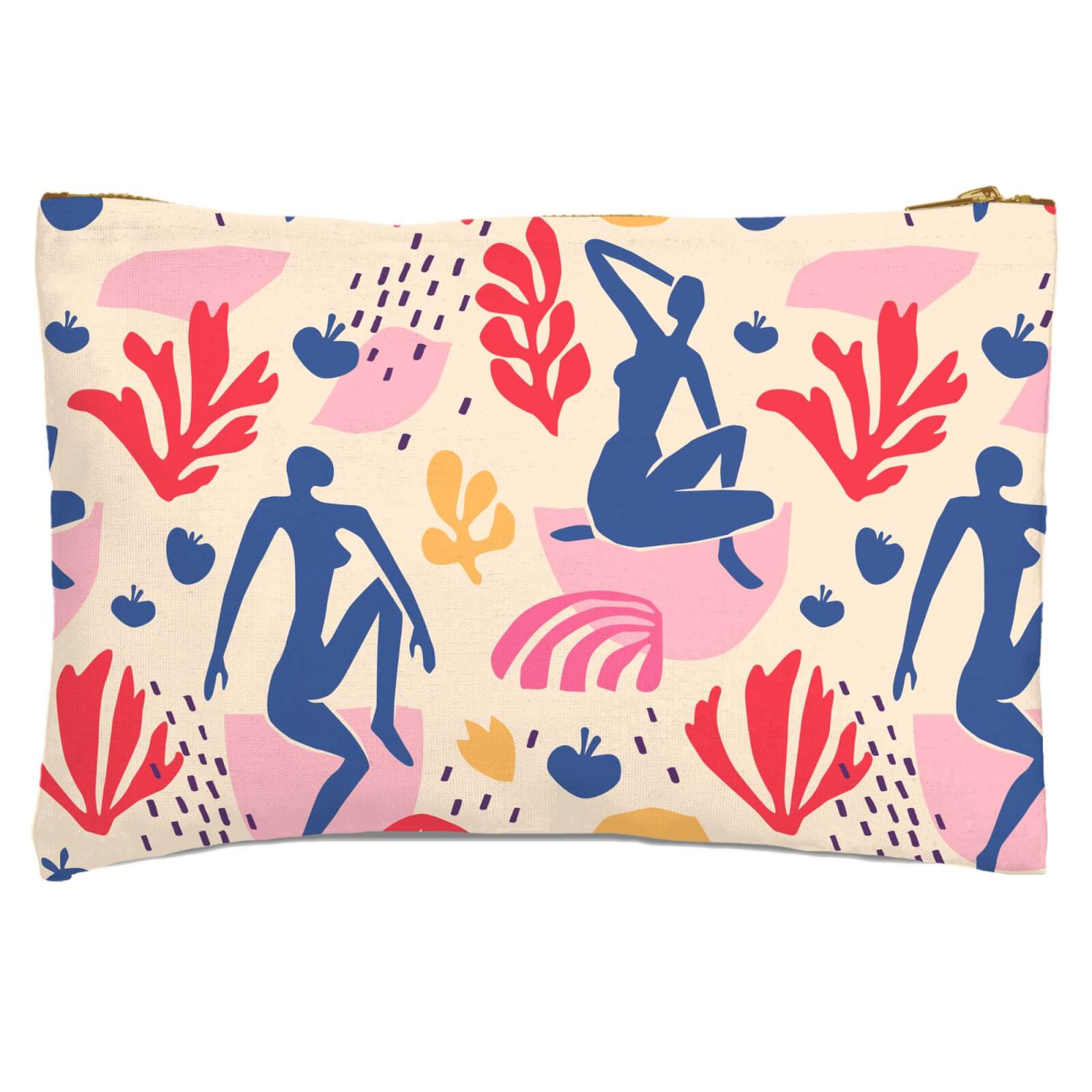 Light Tone Silhouette Zipped Pouch