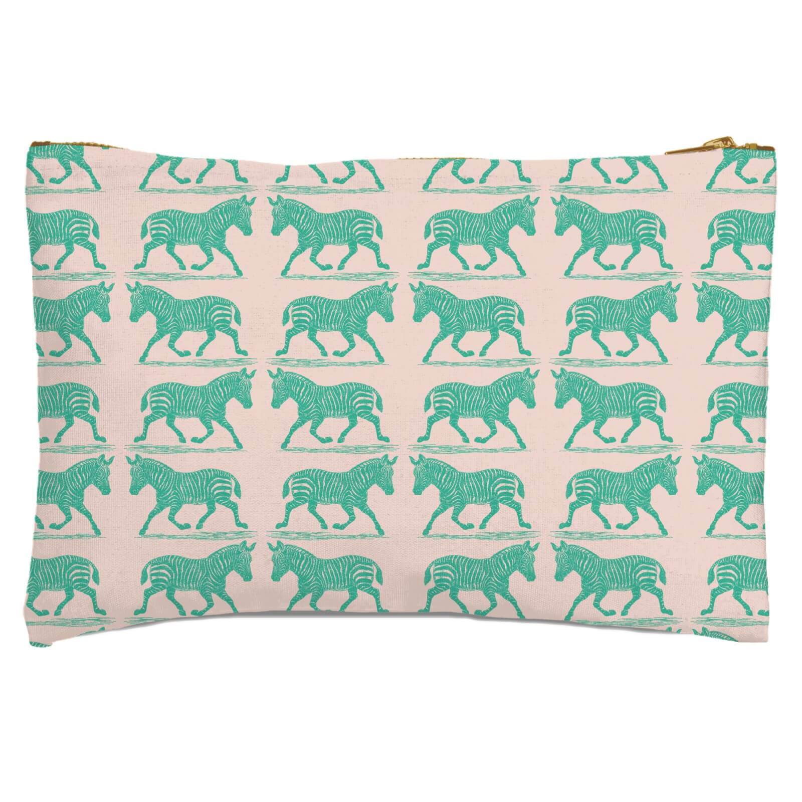 Zebra Zipped Pouch