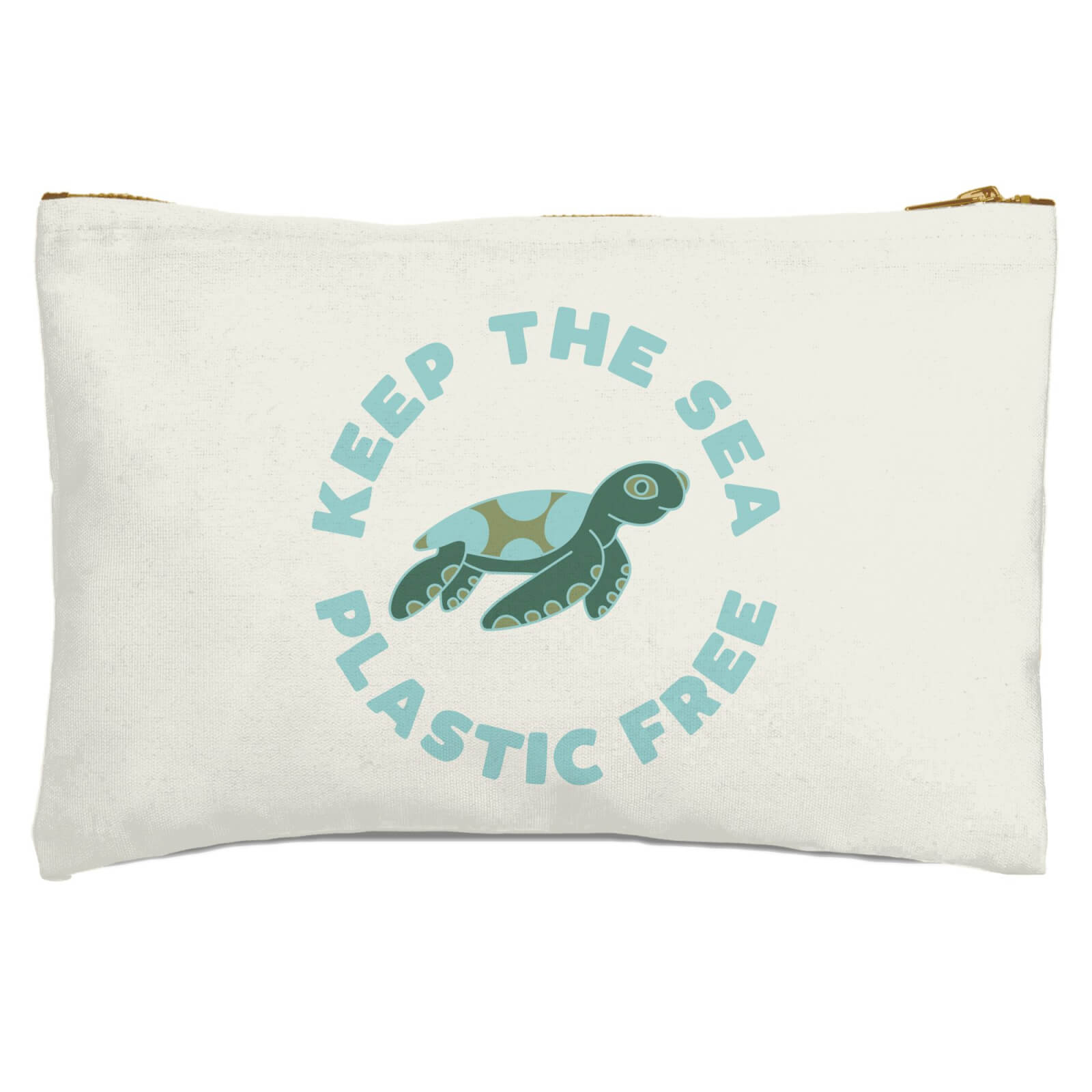 Keep The Sea Plastic Free Zipped Pouch