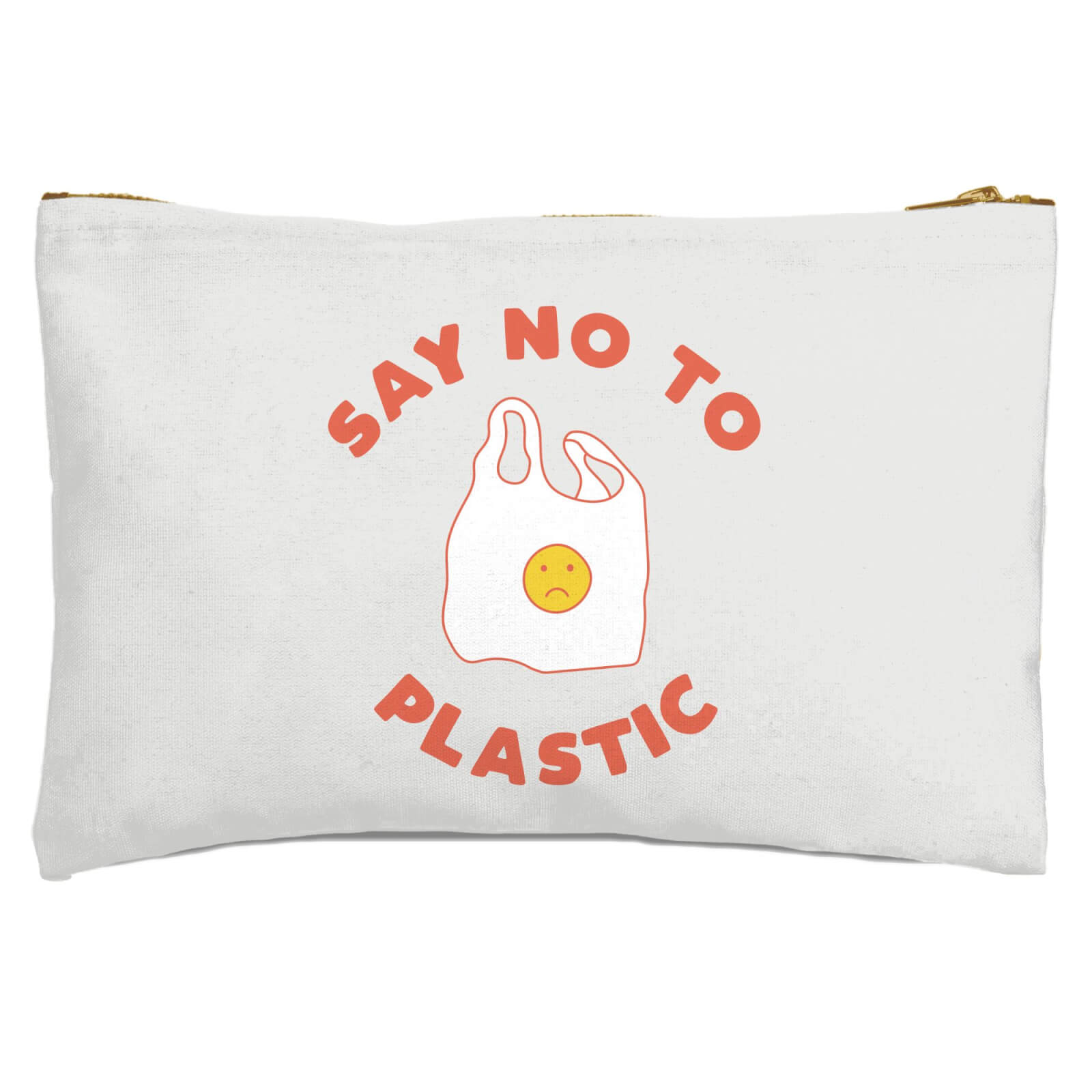 Say No To Plastic Zipped Pouch