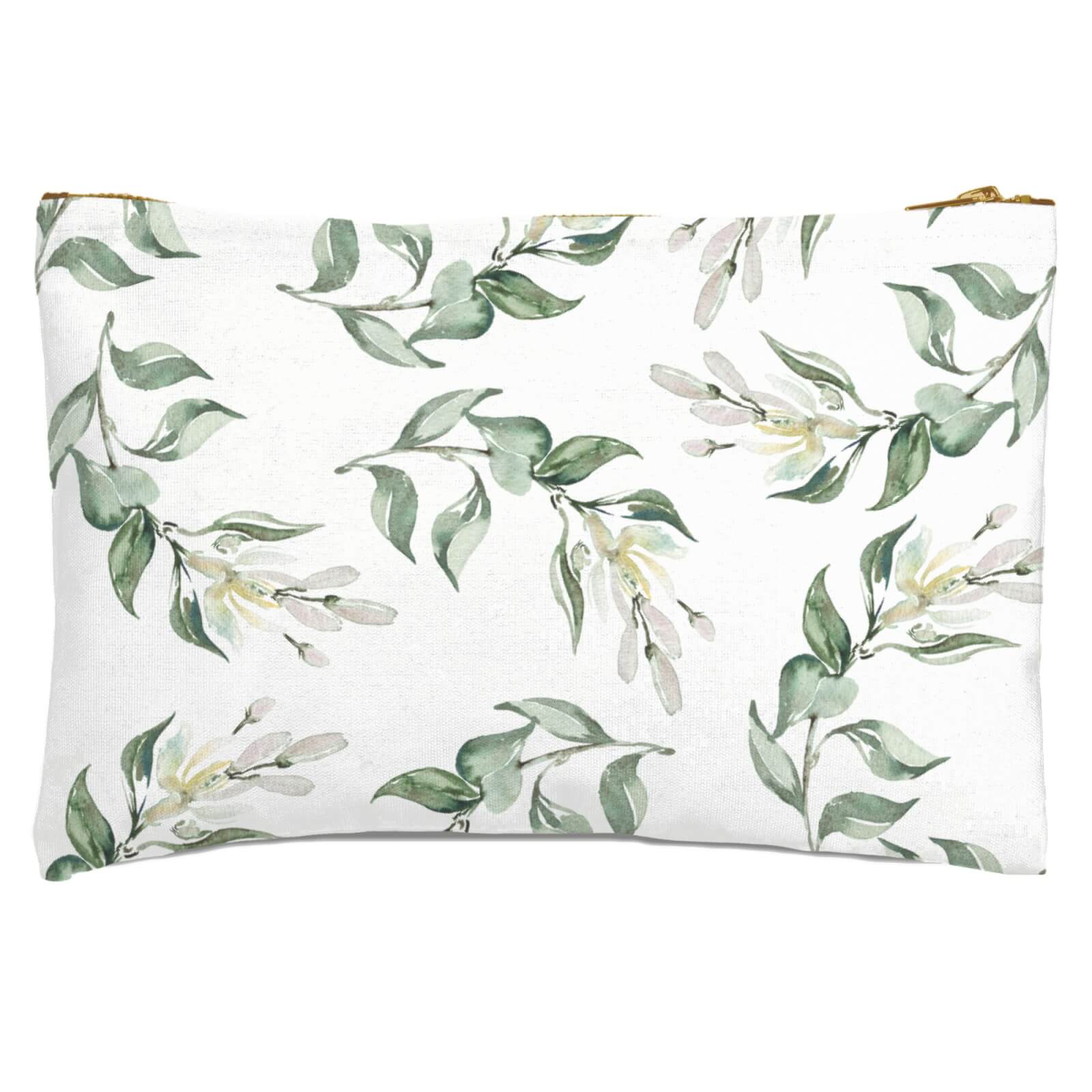 Leaves Zipped Pouch