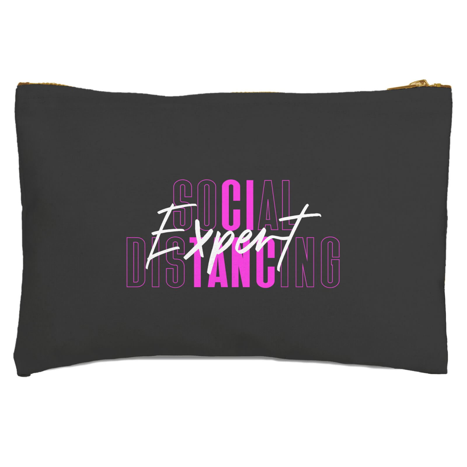 Social Distancing Expert Zipped Pouch