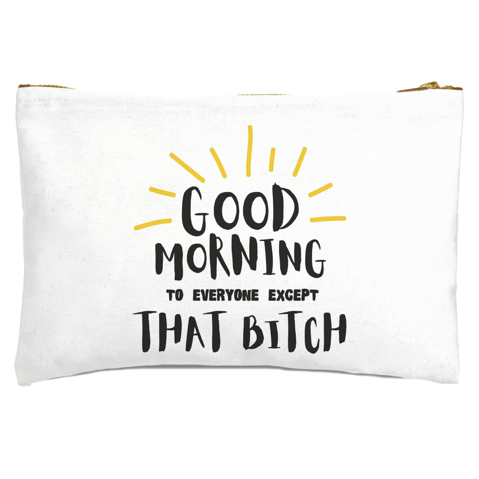 Good Morning Zipped Pouch