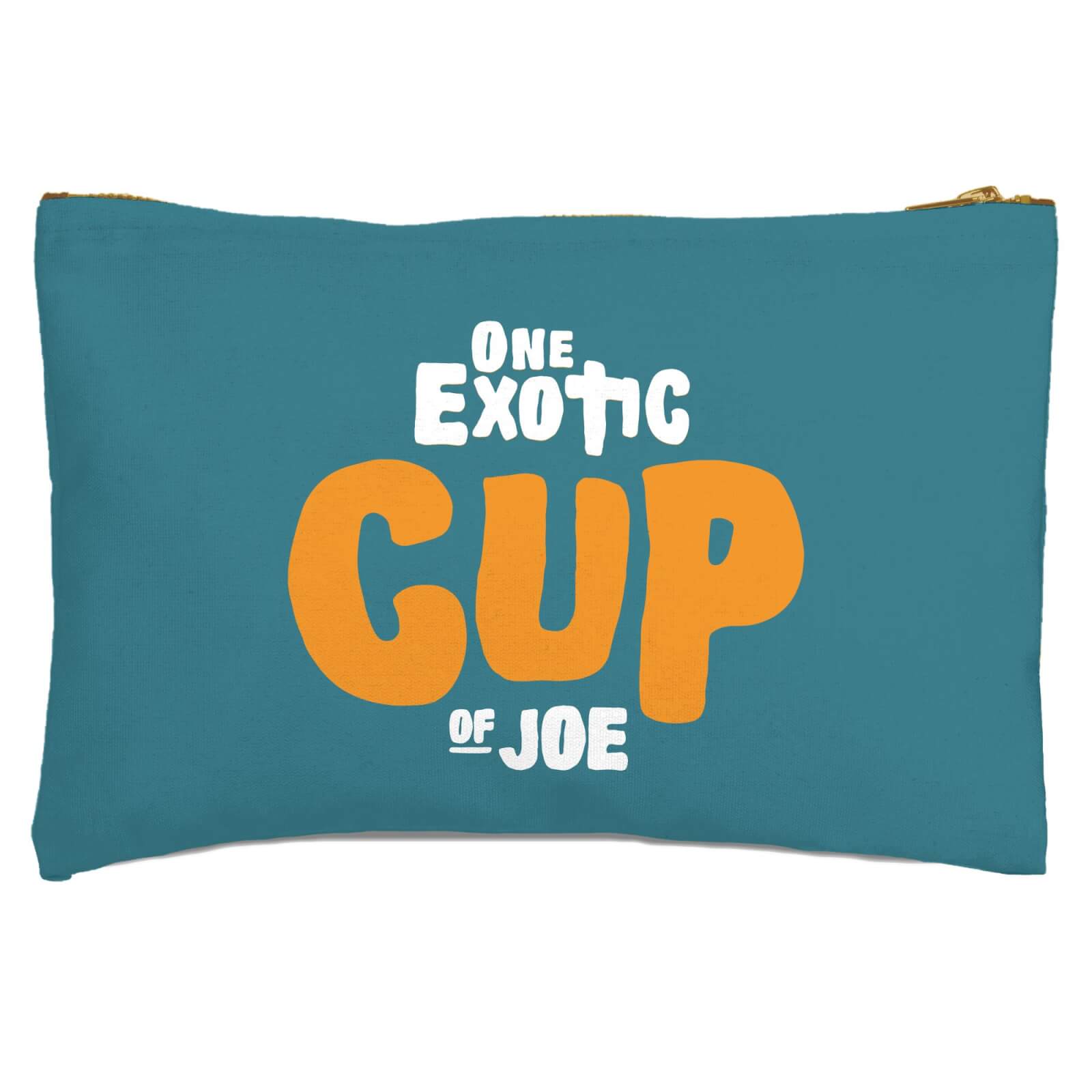 One Exotic Cup Of Joe Zipped Pouch