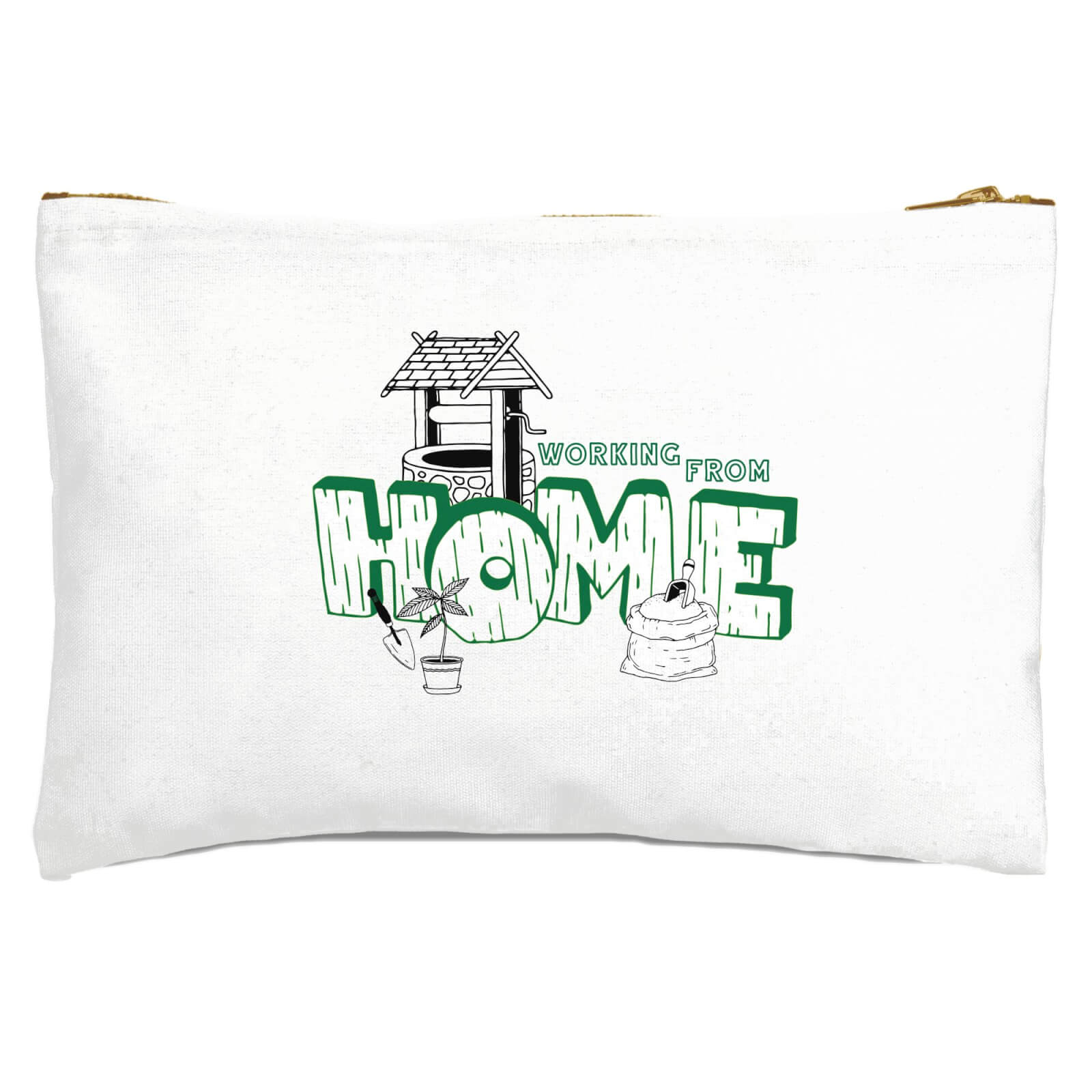 Gardening Working From Home Zipped Pouch