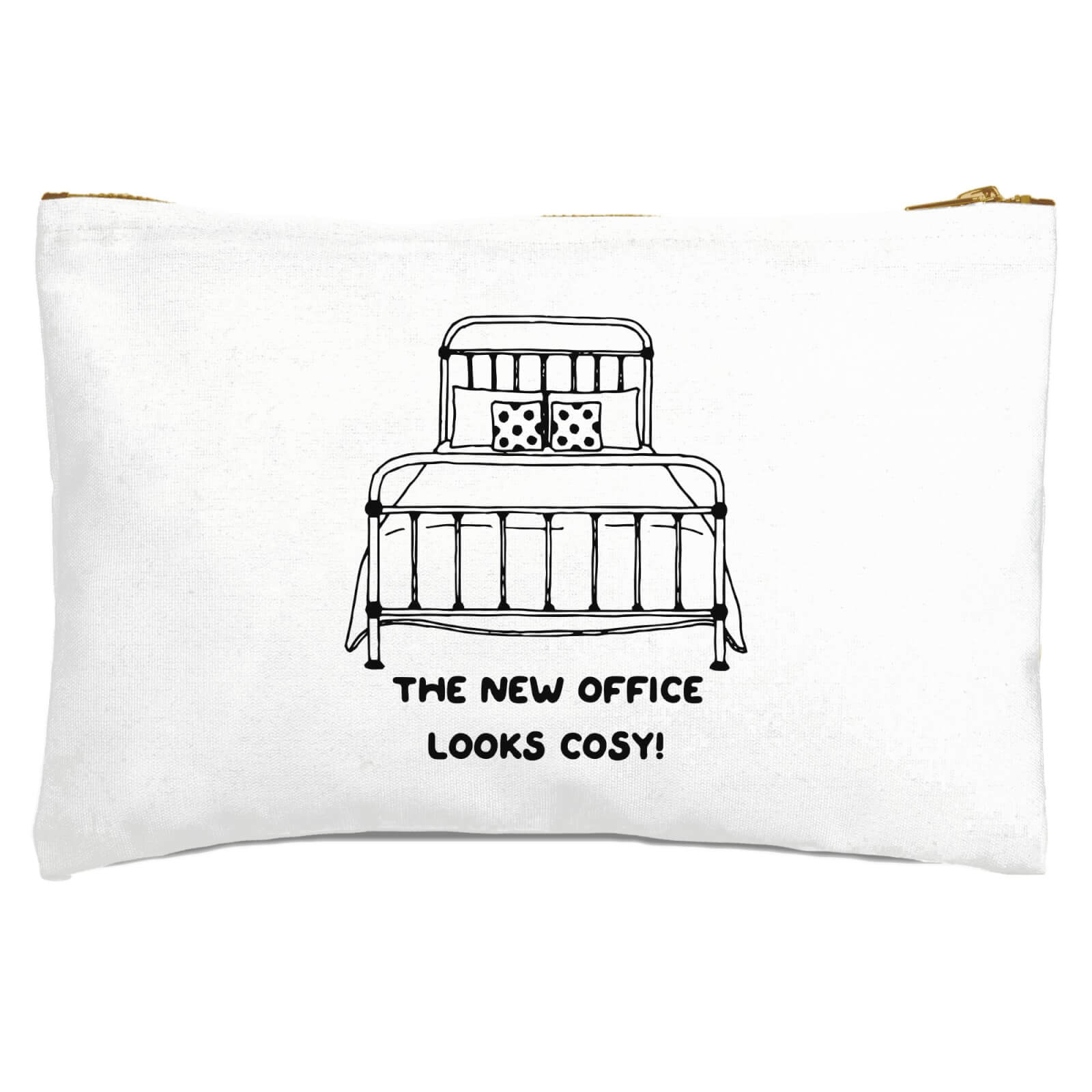 The New Office Looks Cosy Zipped Pouch