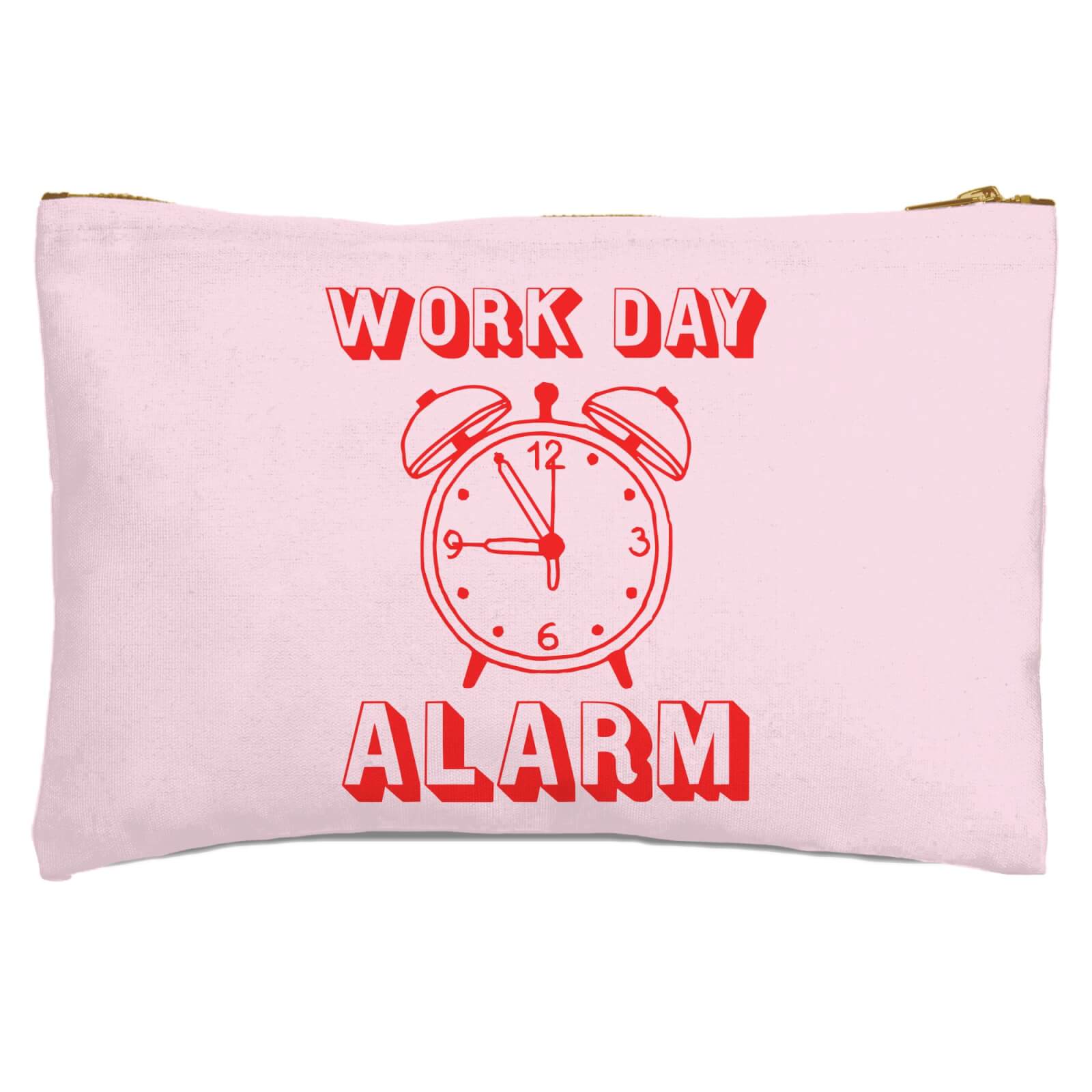Work Day Alarm Zipped Pouch