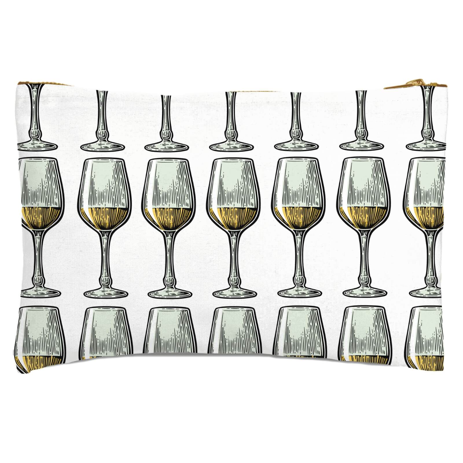 White Wine Zipped Pouch